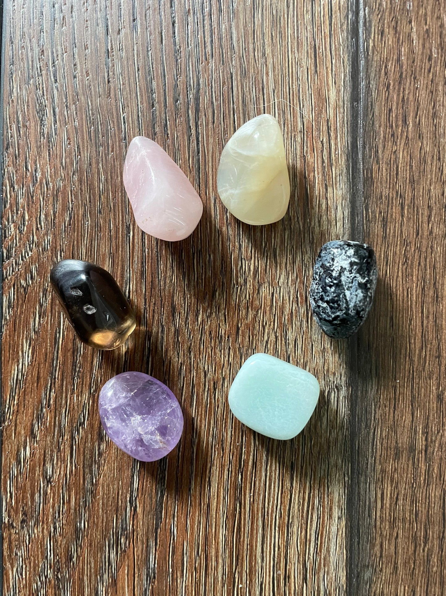 Pisces crystals set of 6 crystal designed specifically for the fish!