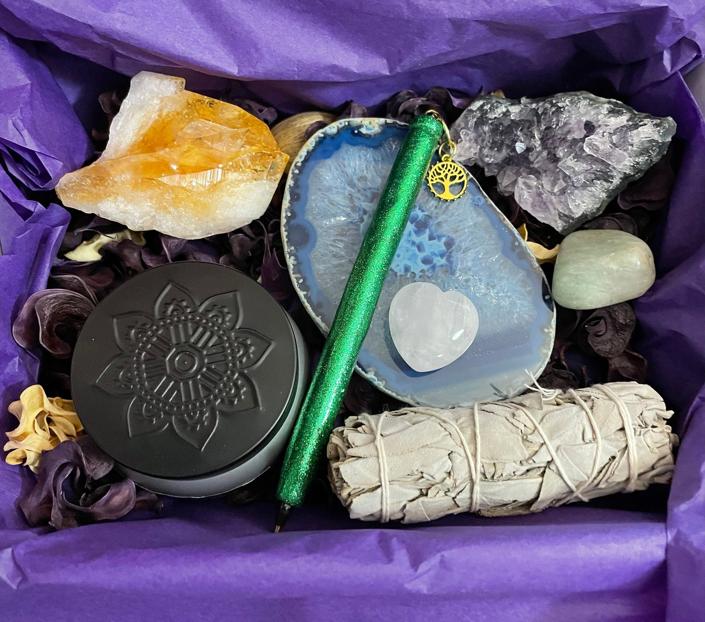 Deluxe Crystal Resilience Gift Box to help each of us to heal