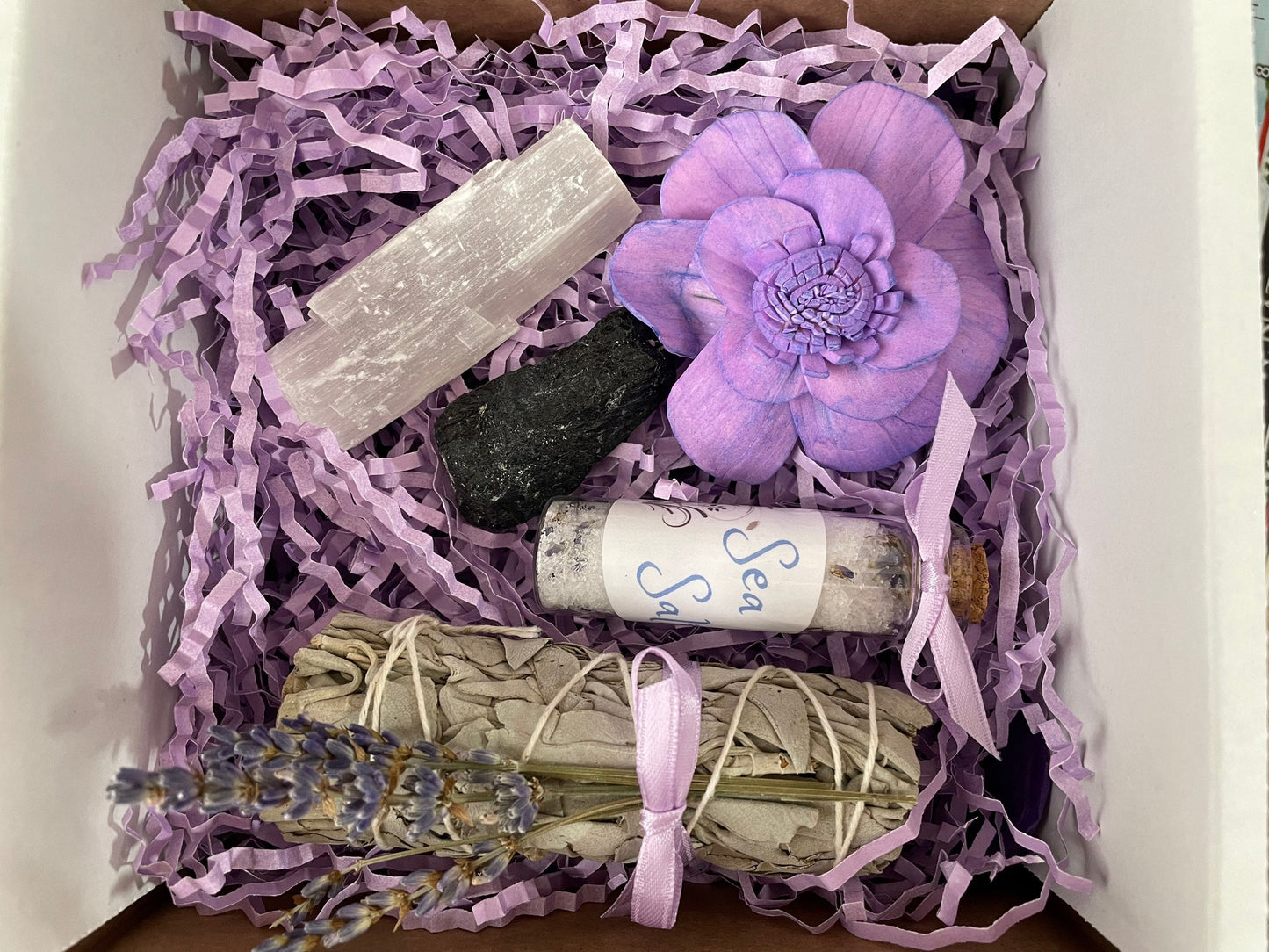 Powerful Protection and Cleansing Crystal 4 piece set