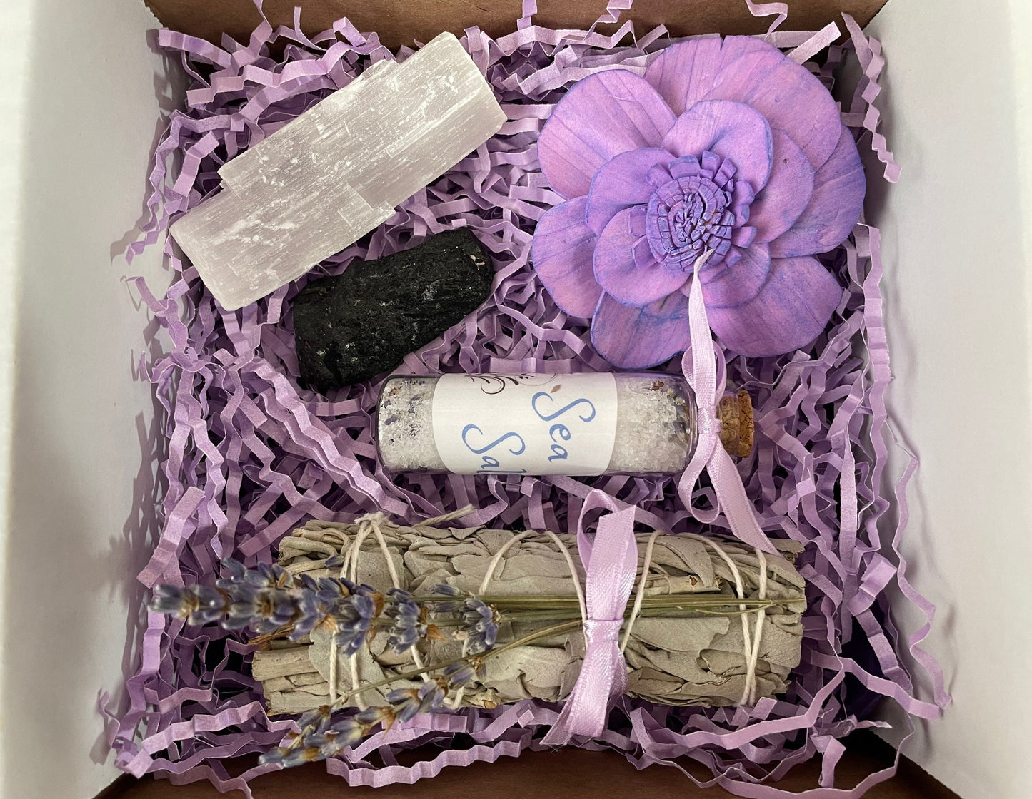 Powerful Protection and Cleansing Crystal 4 piece set