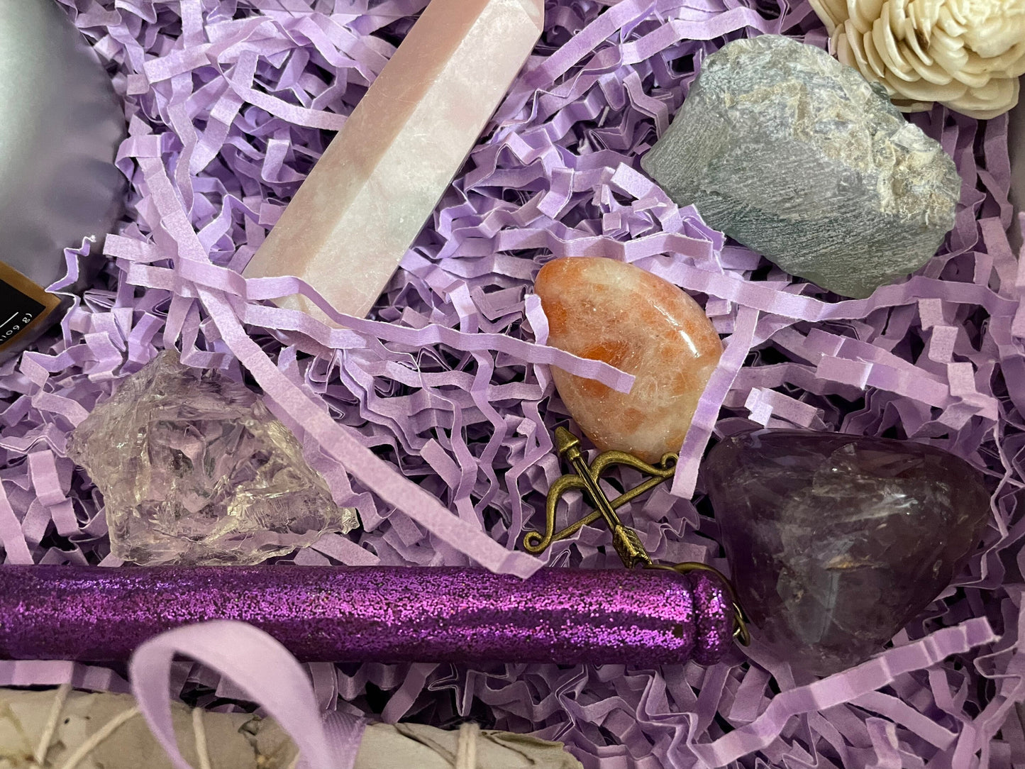 Deluxe 11 piece Sagittarius gift crystal set