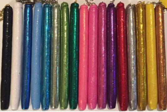 Evil Eye refillable glitter pens!