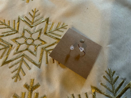 Pretty Carnelian and Copper Dangle Earrings