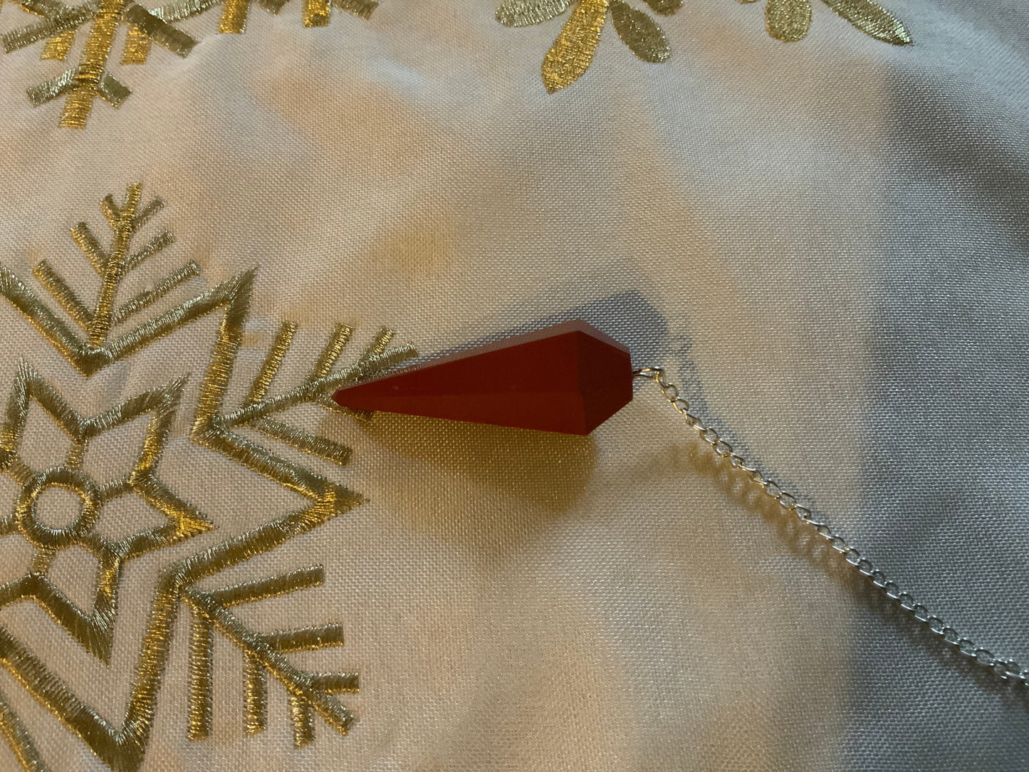 Red Jasper Pendulum 1.75 + inches