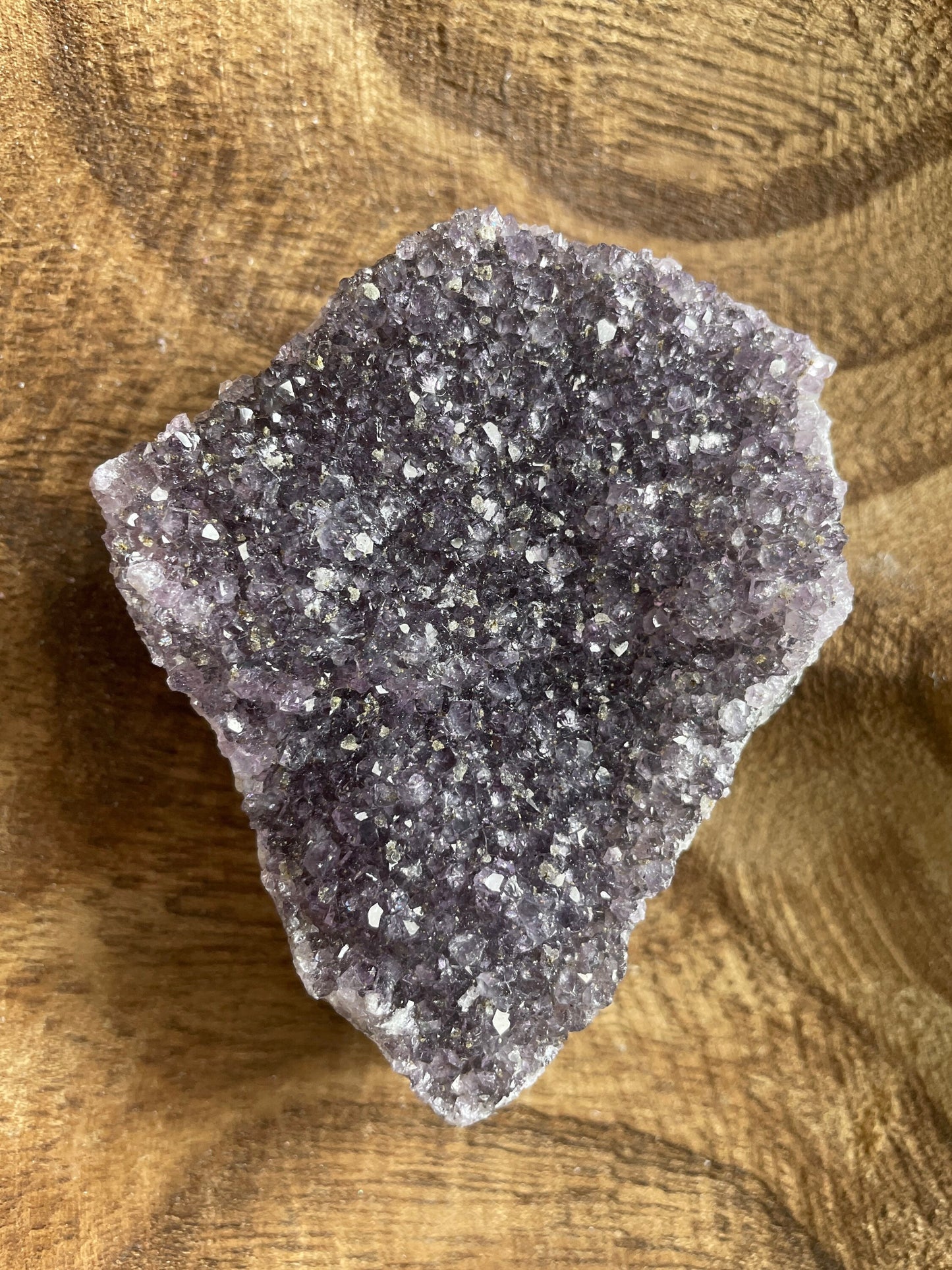 This beautiful Uruguay amethyst cluster is a perfect gift for any Aquarius or February birthday