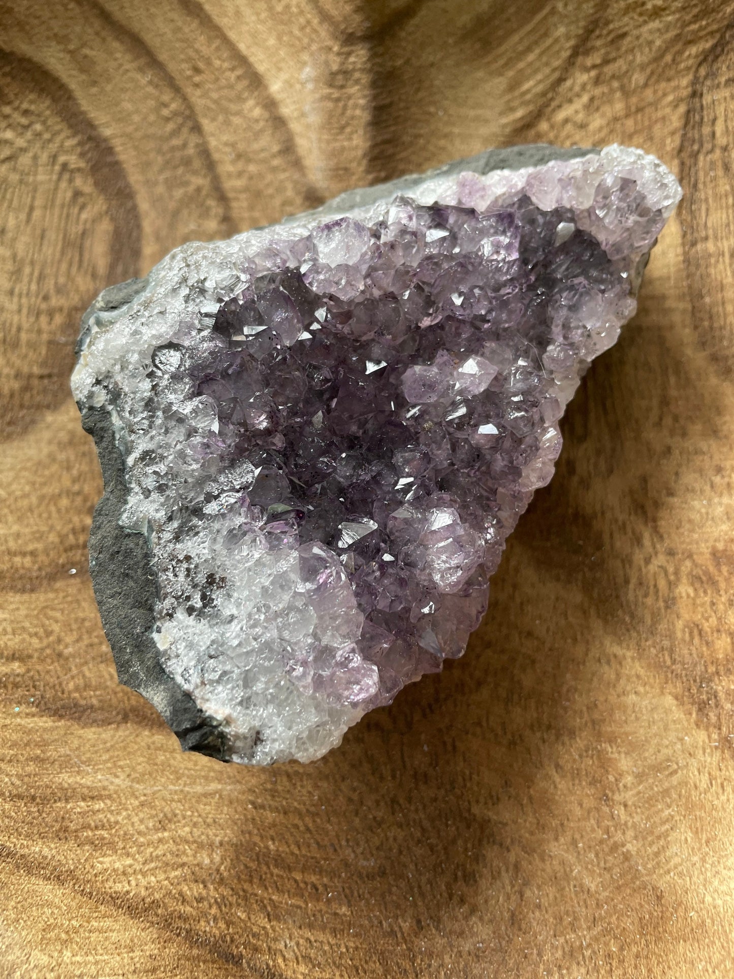 This amethyst cluster is the perfect gift for any Aquarian or February birthday.