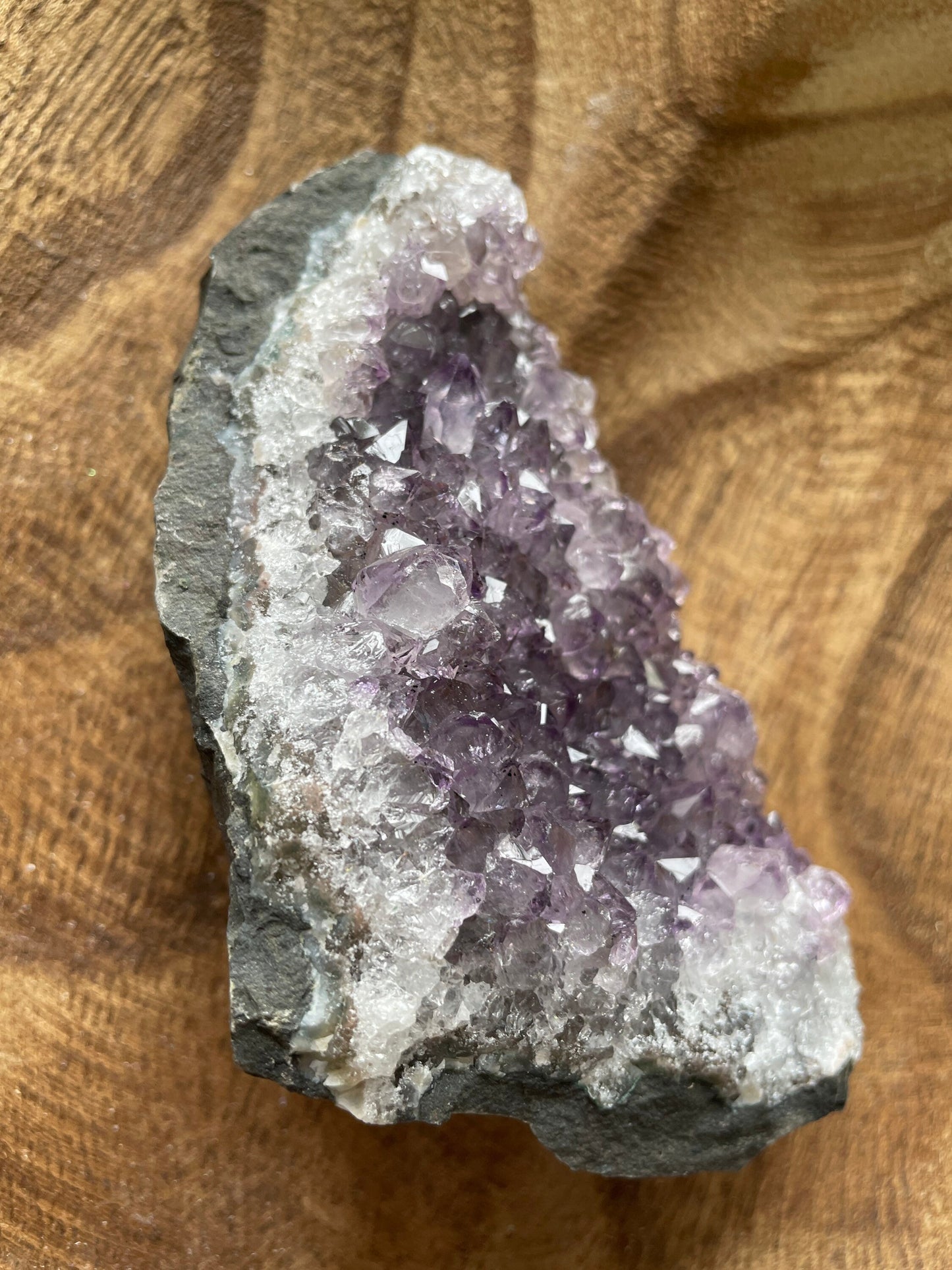 This amethyst cluster is the perfect gift for any Aquarian or February birthday.