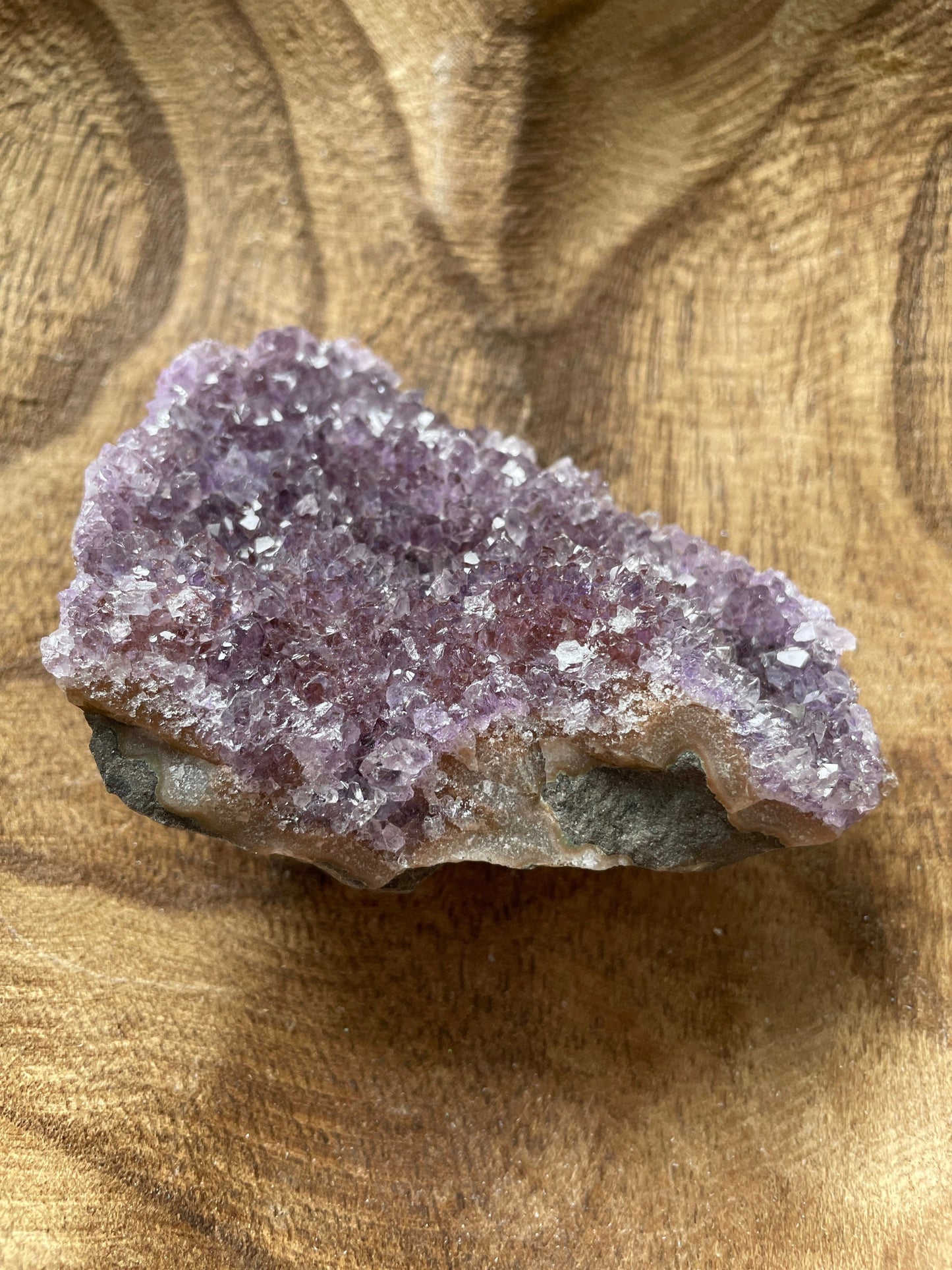 This beautiful Uruguay amethyst cluster is a perfect gift for any Aquarius or February birthday.