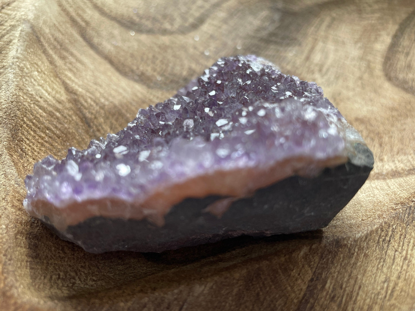 This beautiful Uruguay amethyst cluster is a perfect gift for any Aquarius or February birthday.