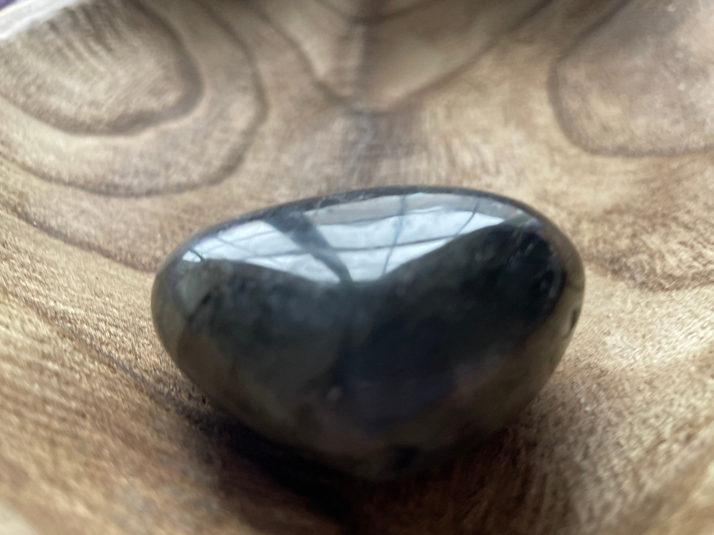 Pretty Labradorite Heart 3.3 ounces With nice flash