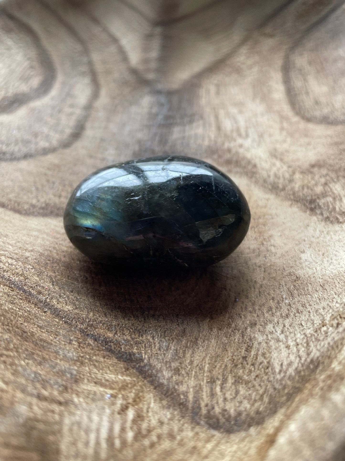 Pretty Labradorite Heart 1.9 ounces With nice flash