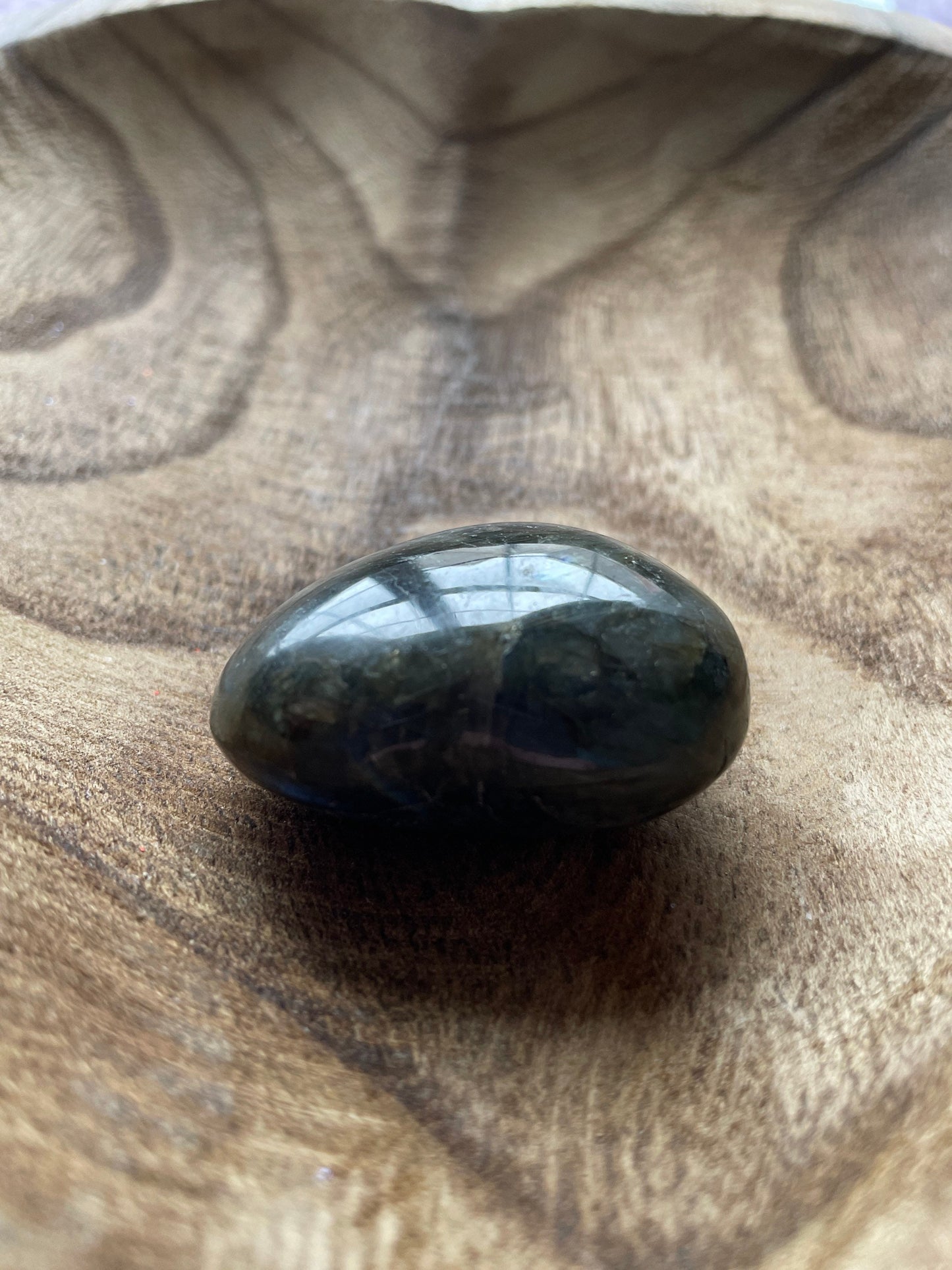 Pretty Labradorite Heart 1.9 ounces With nice flash