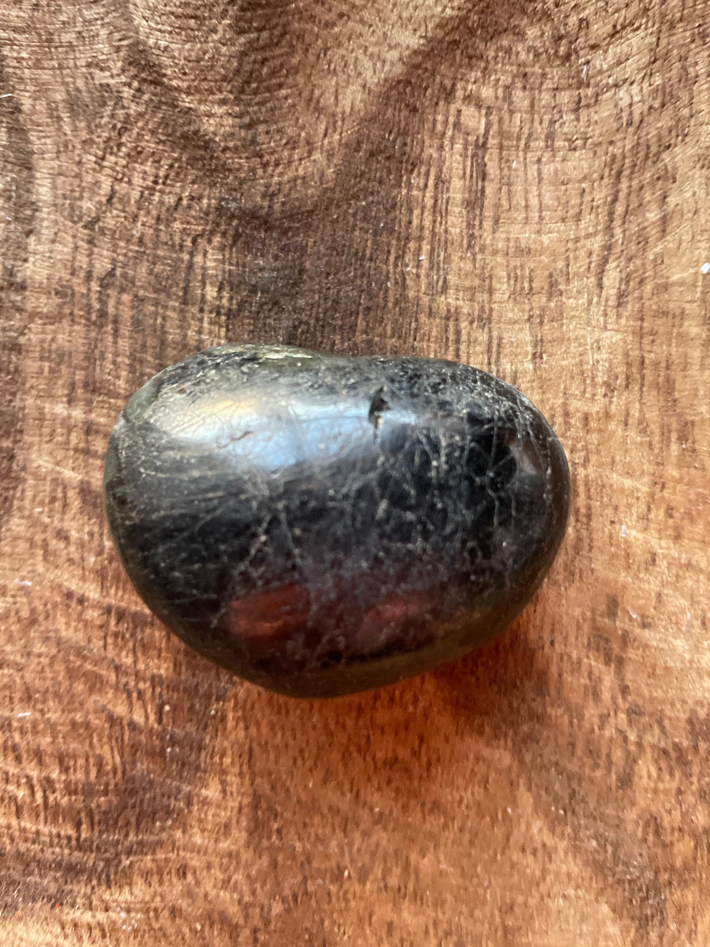 Pretty Labradorite Heart 2.8 ounces With great flash