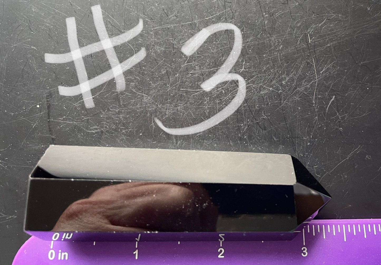 Black obsidian grounding crystals black obsidian point obelisk protection Crystal scrying