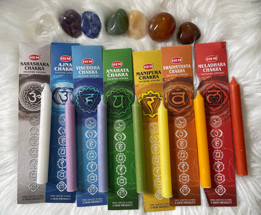 Chakra crystals chakra incense chakra candles chakra kits