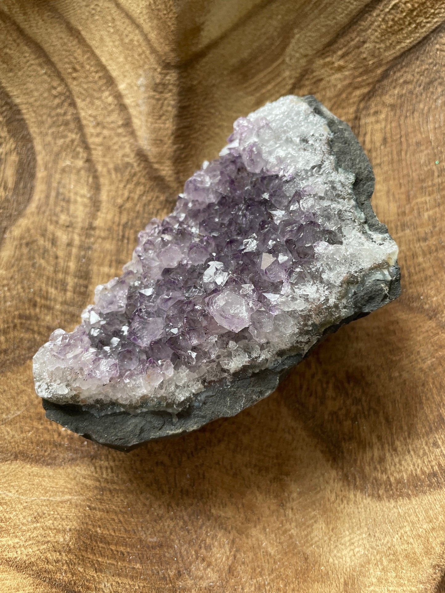 This amethyst cluster is the perfect gift for any Aquarian or February birthday.