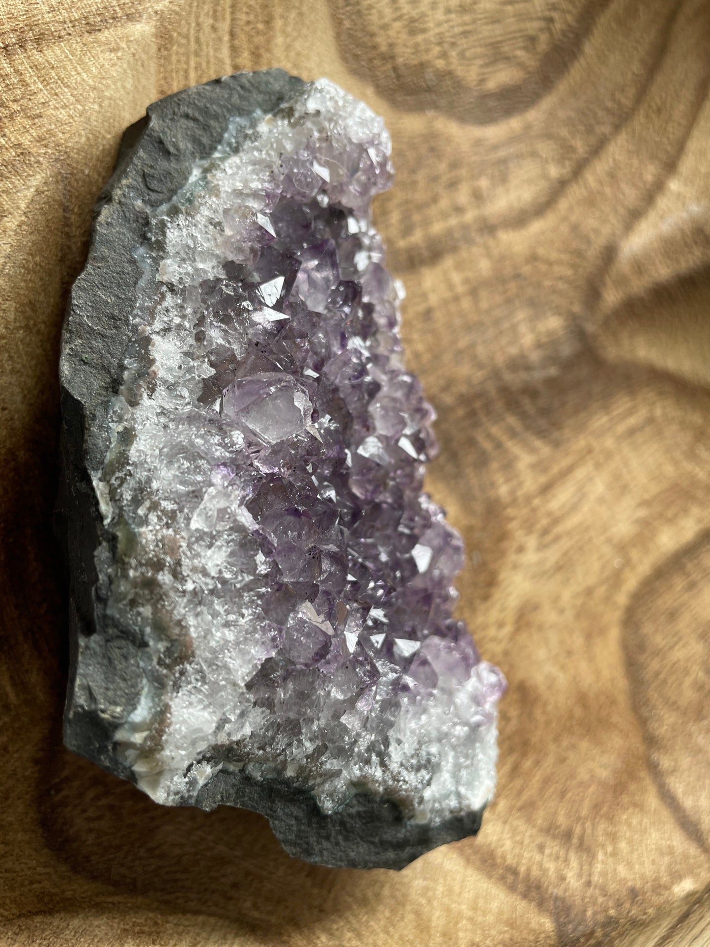 This amethyst cluster is the perfect gift for any Aquarian or February birthday.