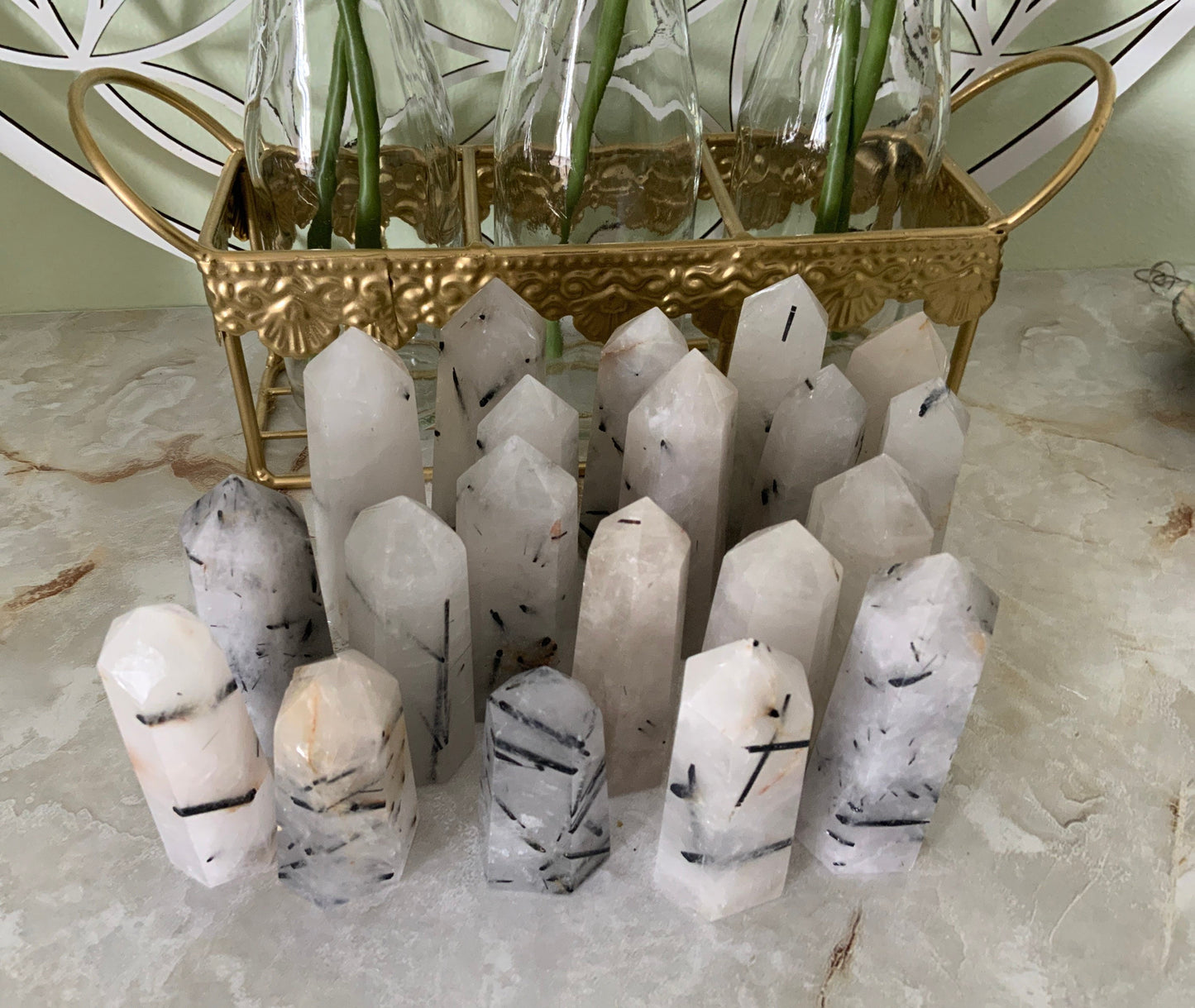 Rutilated Quartz Points Beautiful Natural powerful points