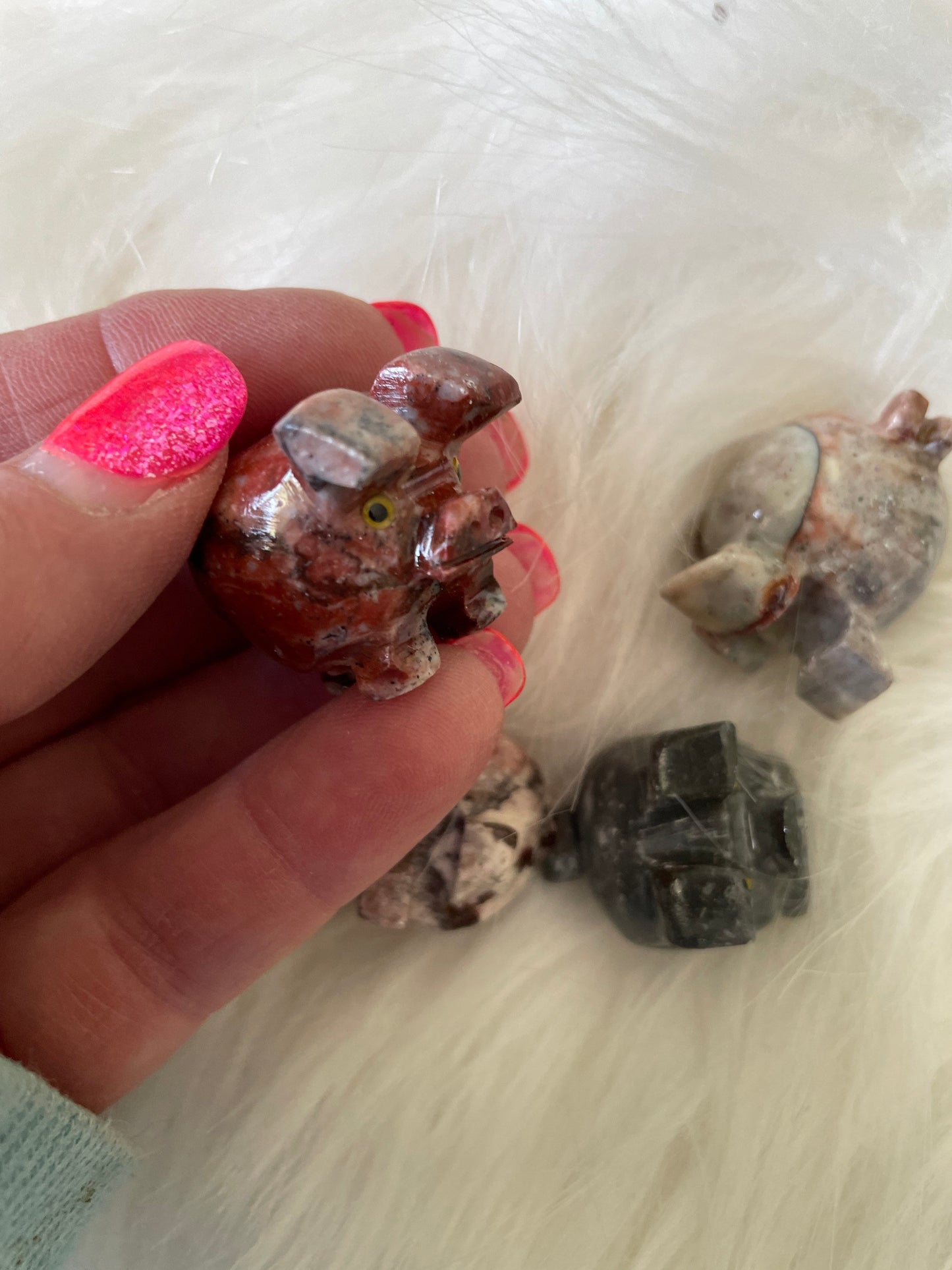 Crystal Spirit Animals PIG abundance Dolomite