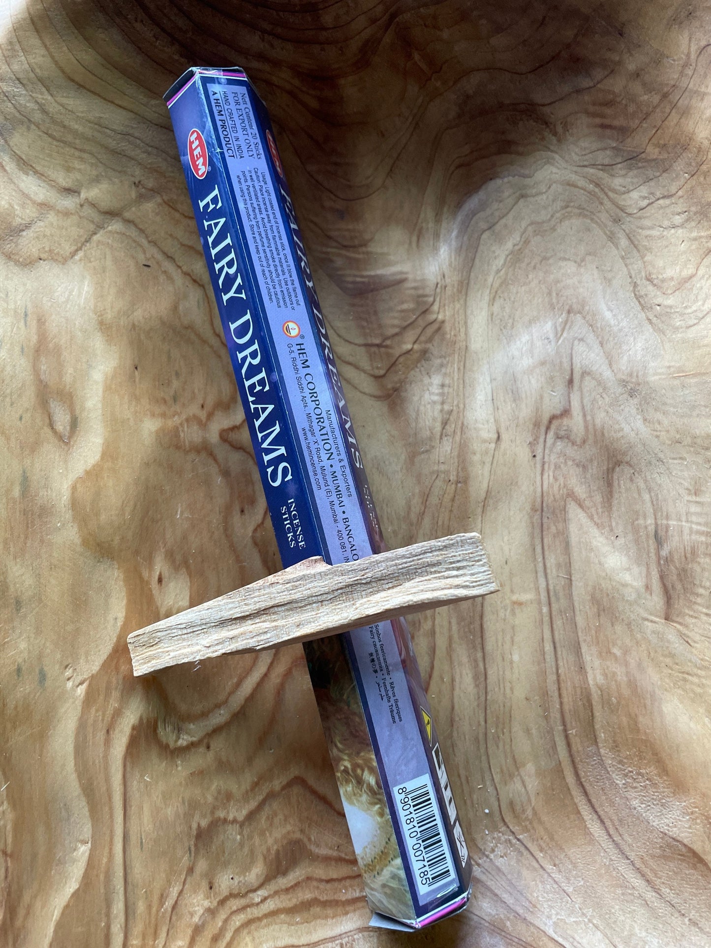 Fairy dreams incense by Hem White sage smudge Palo Santo stick
