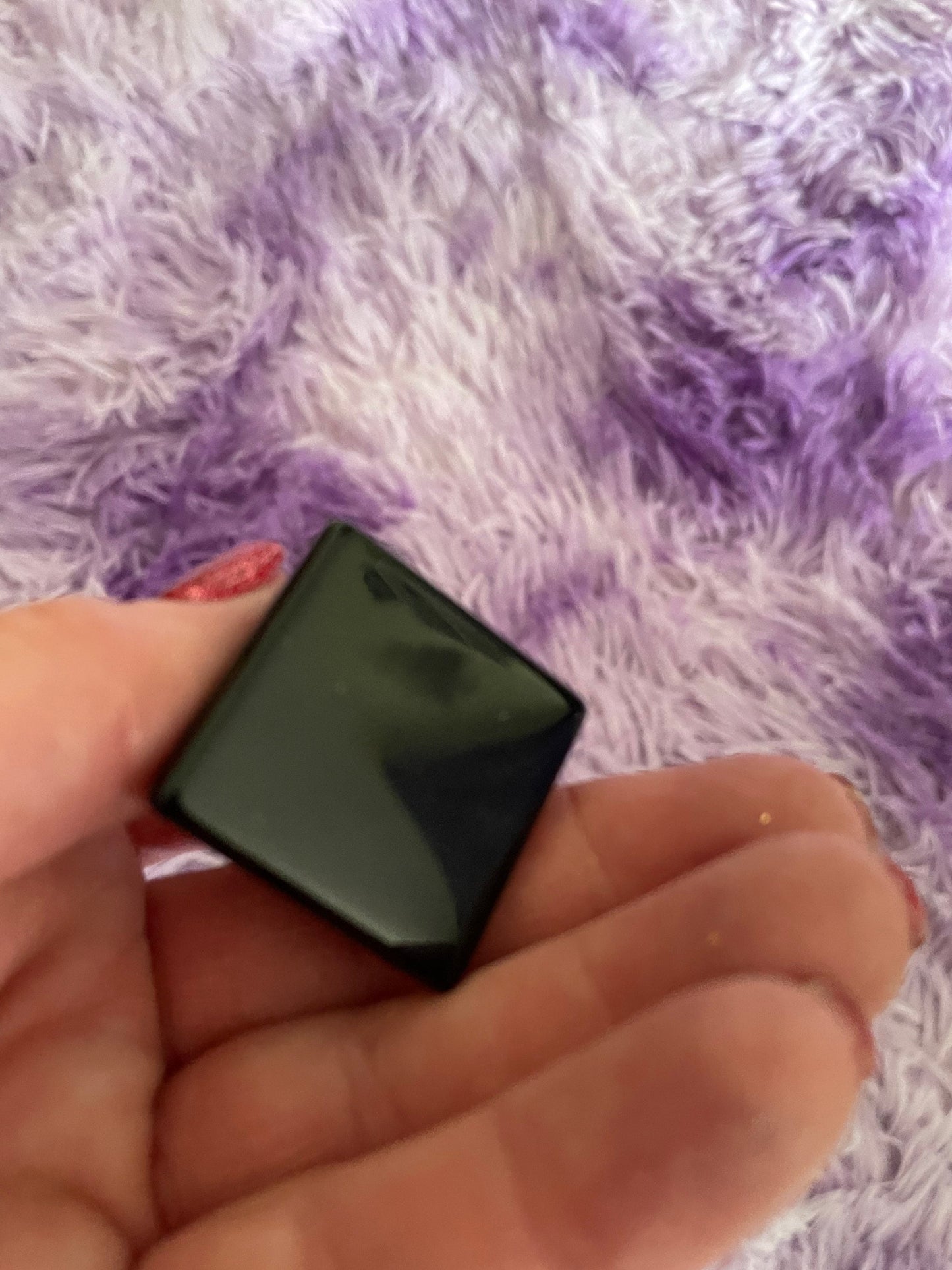 Gemstone Pyramid - Black Obsidian Height in Inches 1.3 Inches Obsidian is truth-enhancing A strongly protective stone