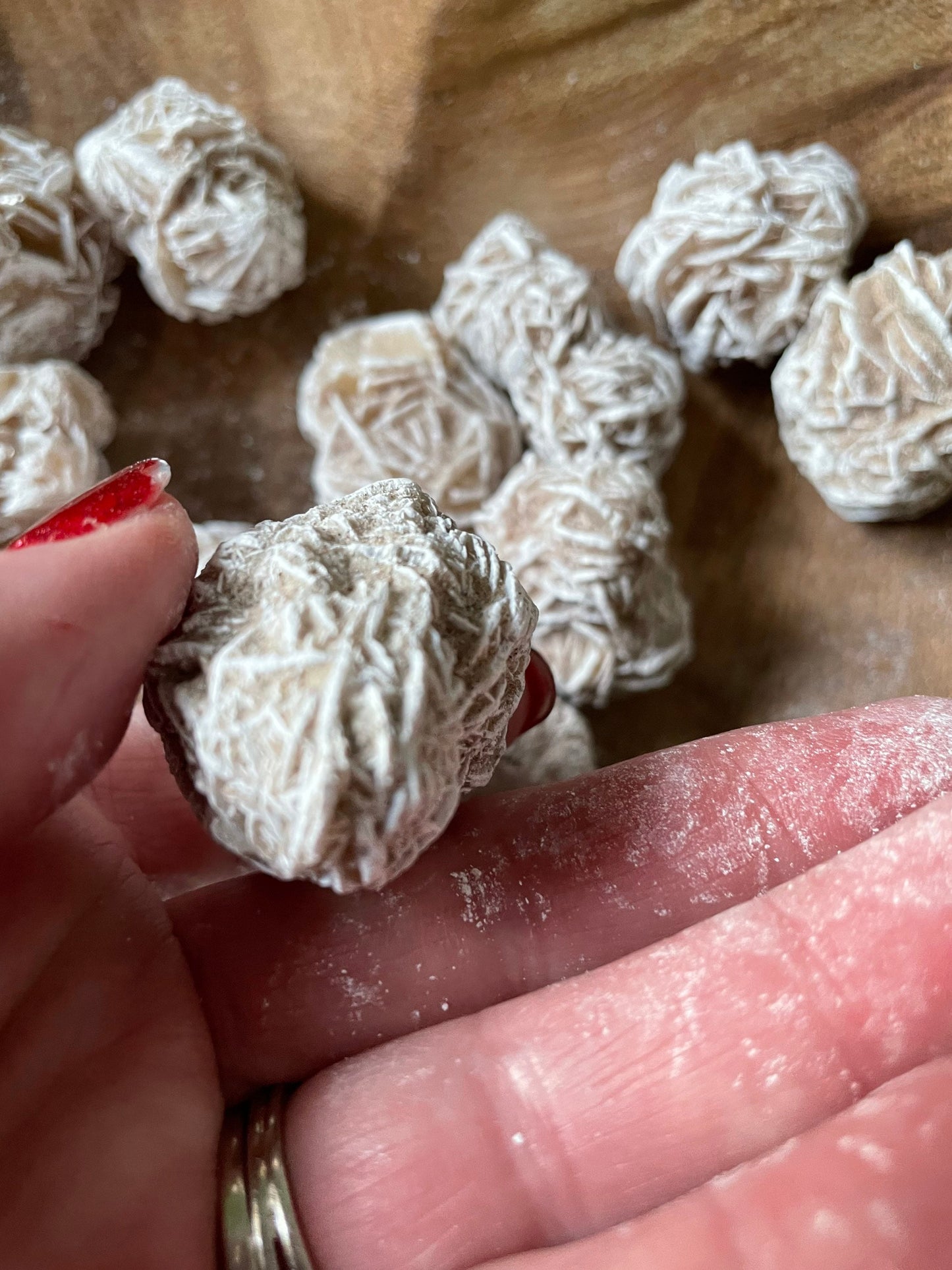 Desert Rose Selenite chakra stone