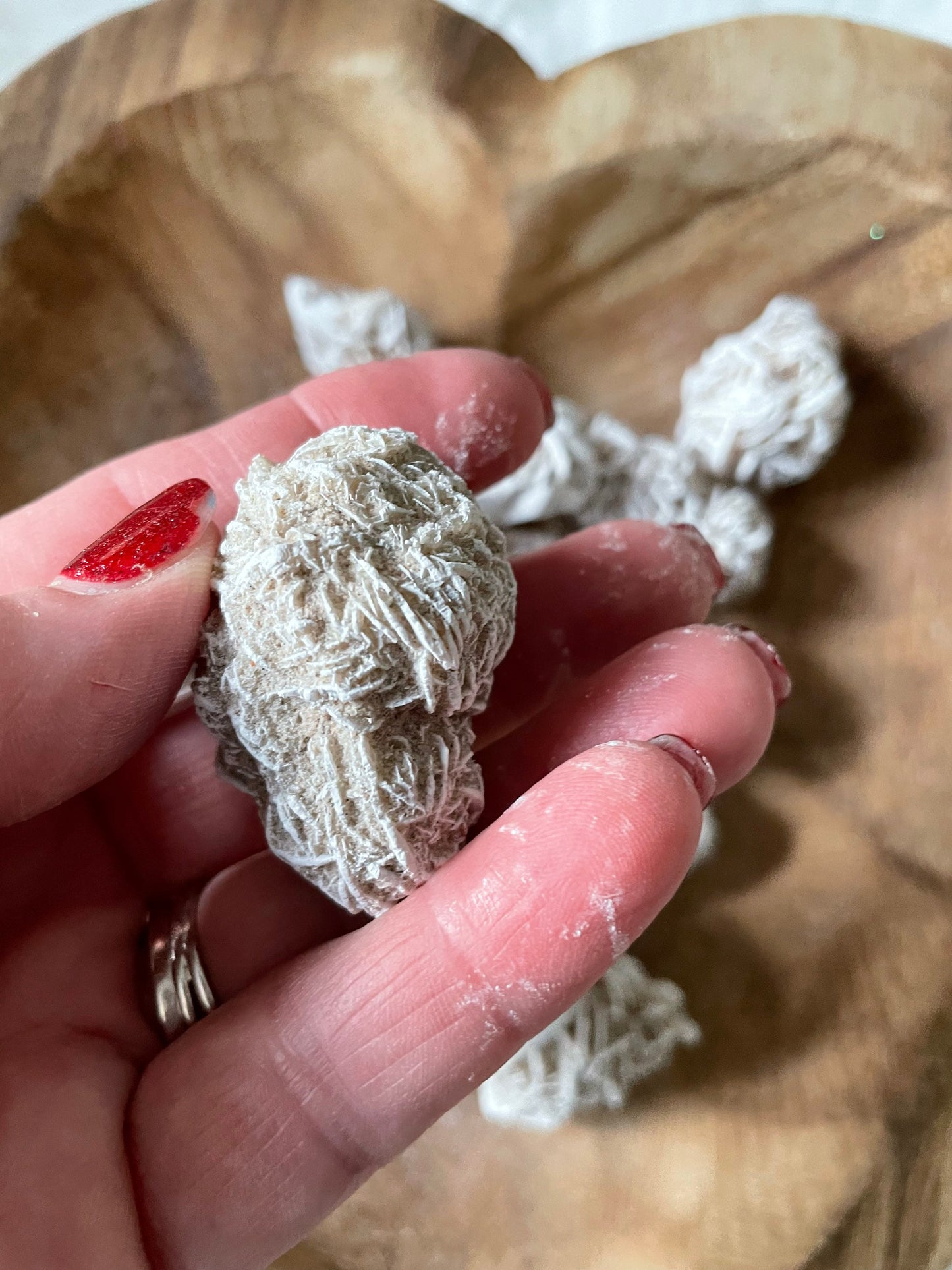 Desert Rose Selenite chakra stone
