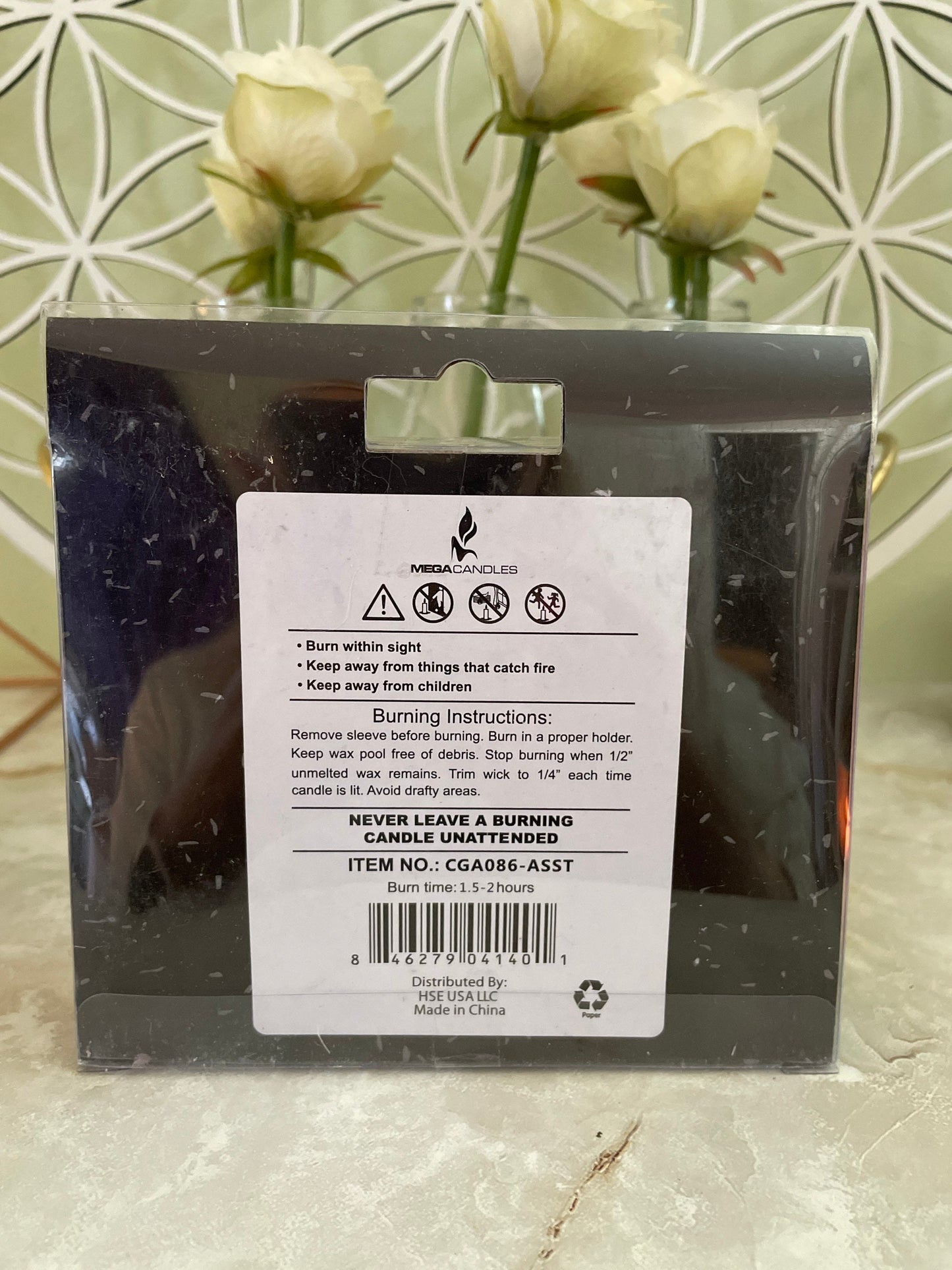 CHIME Set of 20 piece 4” ritual candles