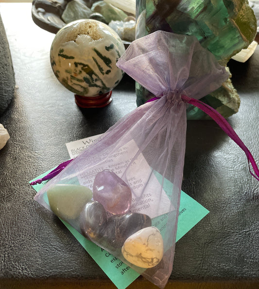 Wisdom Crystal Gift Set Gift for those seeking wisdom insight enlightenment Wisdom Crystals