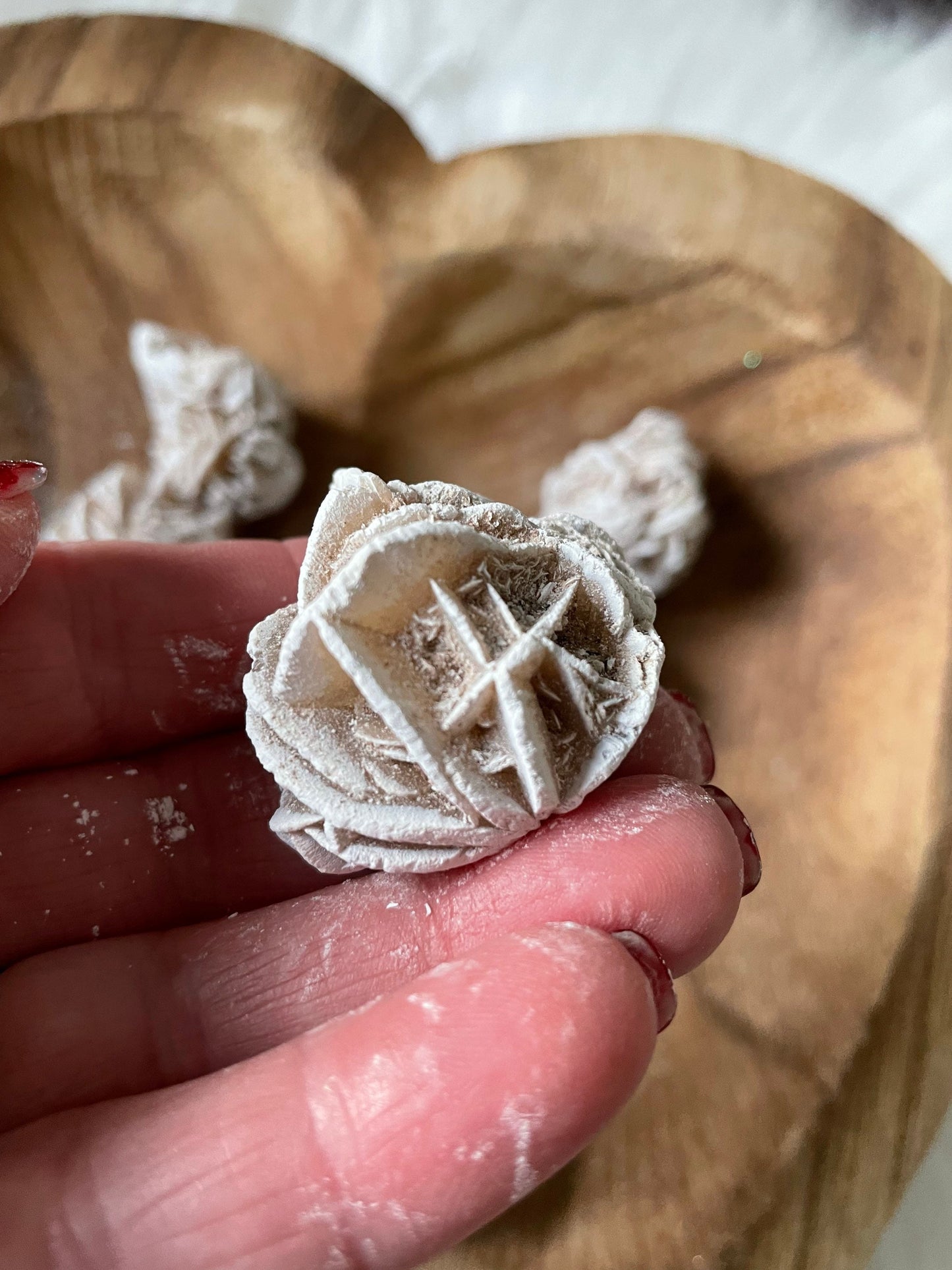 Desert Rose Selenite chakra stone