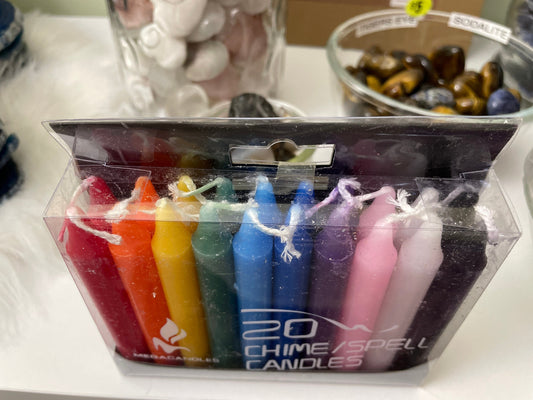 CHIME Set of 20 piece 4” ritual candles