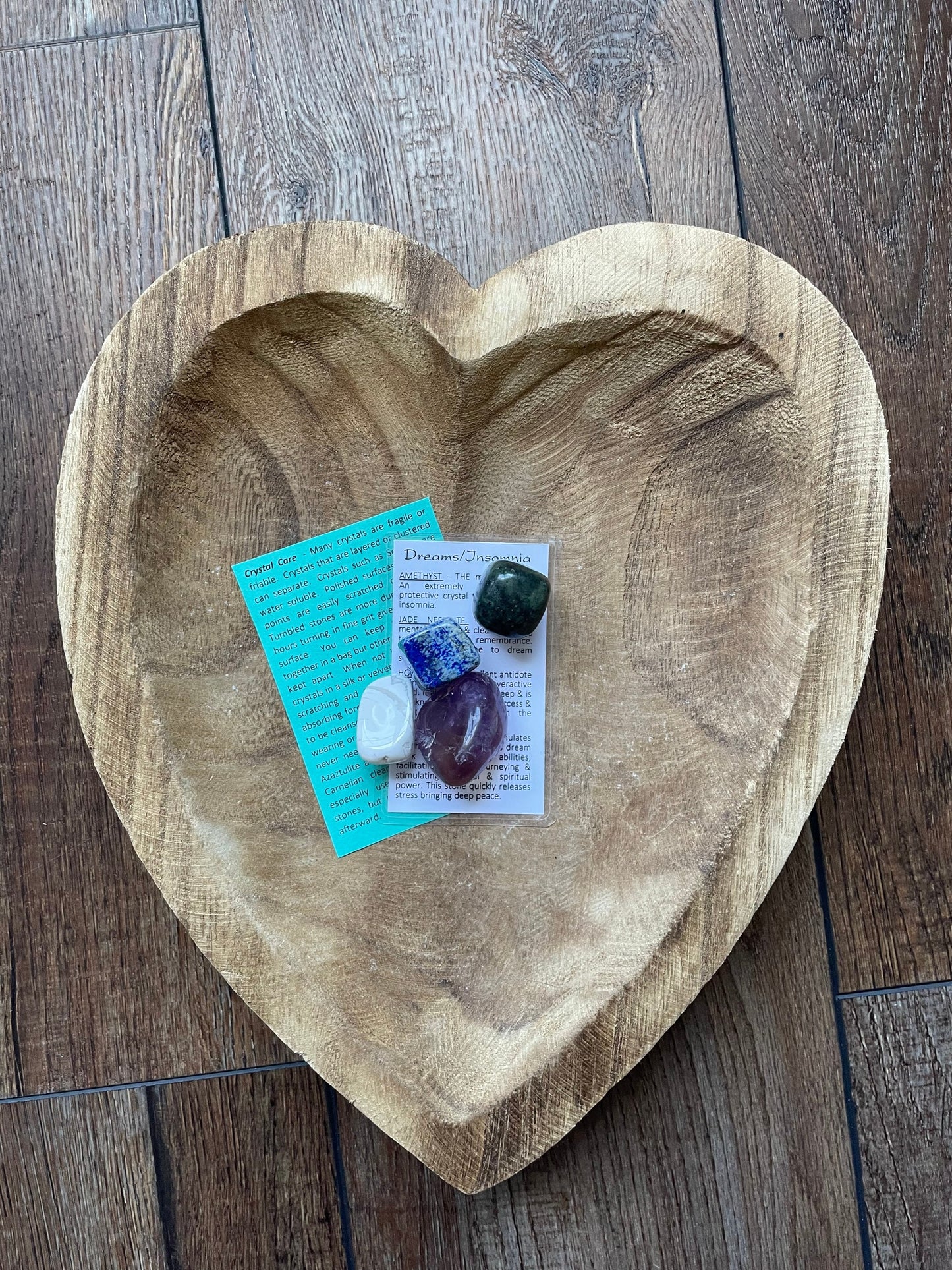 Dreams and Insomnia crystal set with large stones