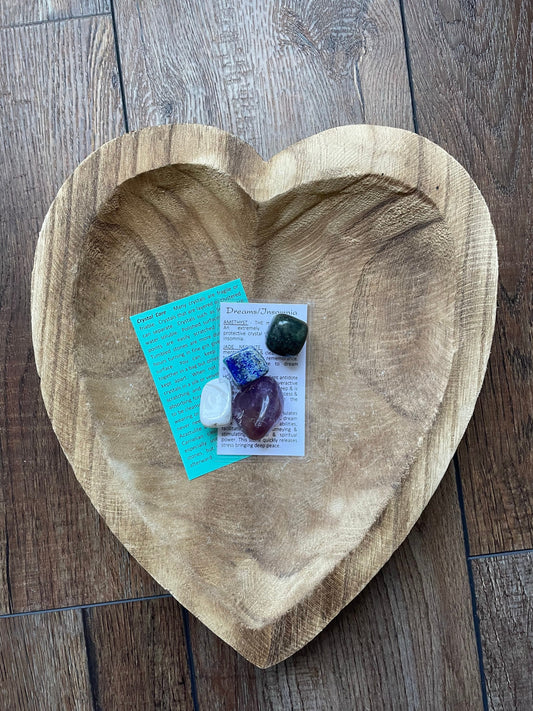Dreams and Insomnia crystal set with large stones