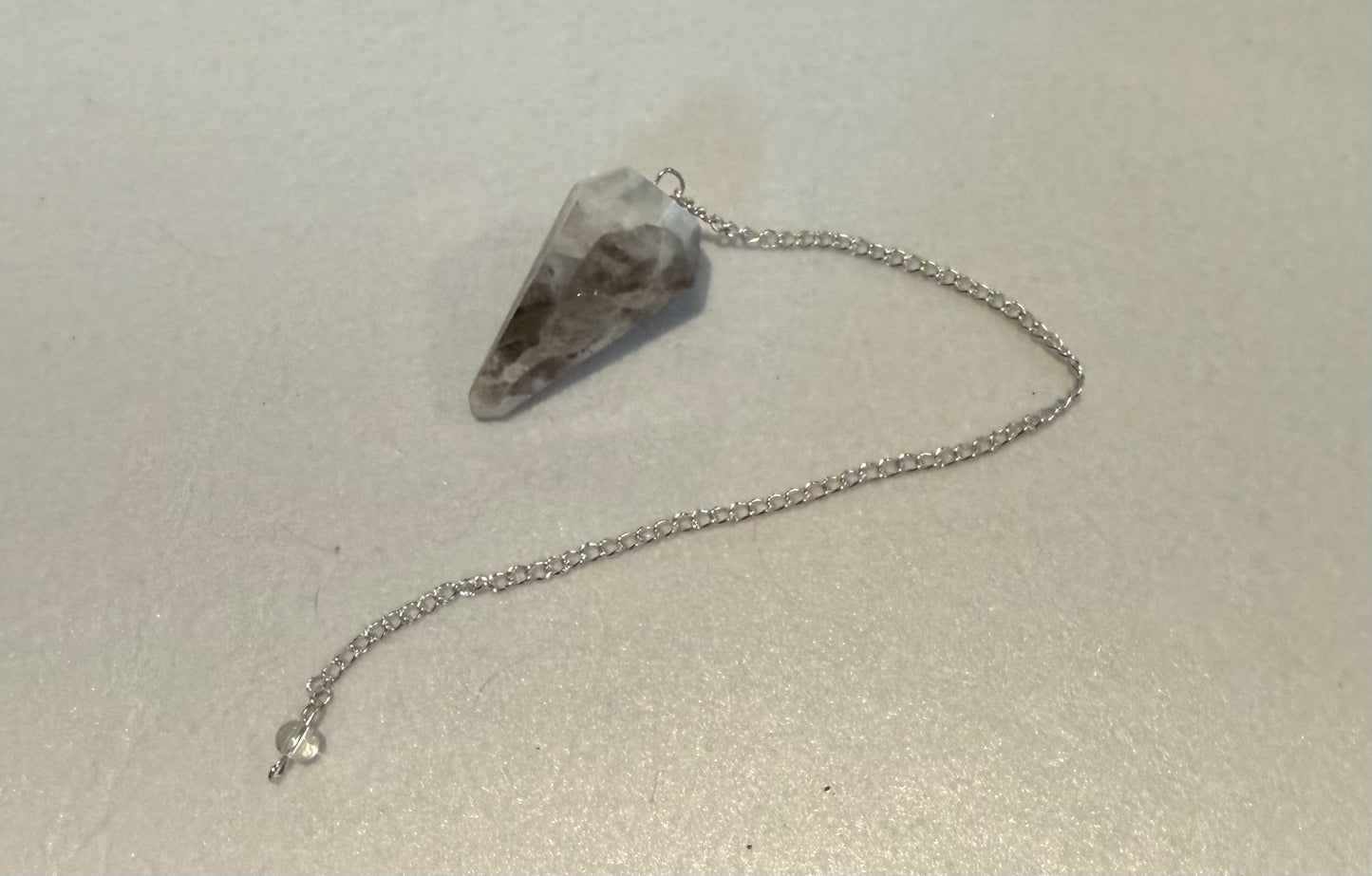 WOW! Rainbow moonstone Pendulum for meditation, dowsing, Reiki etc
