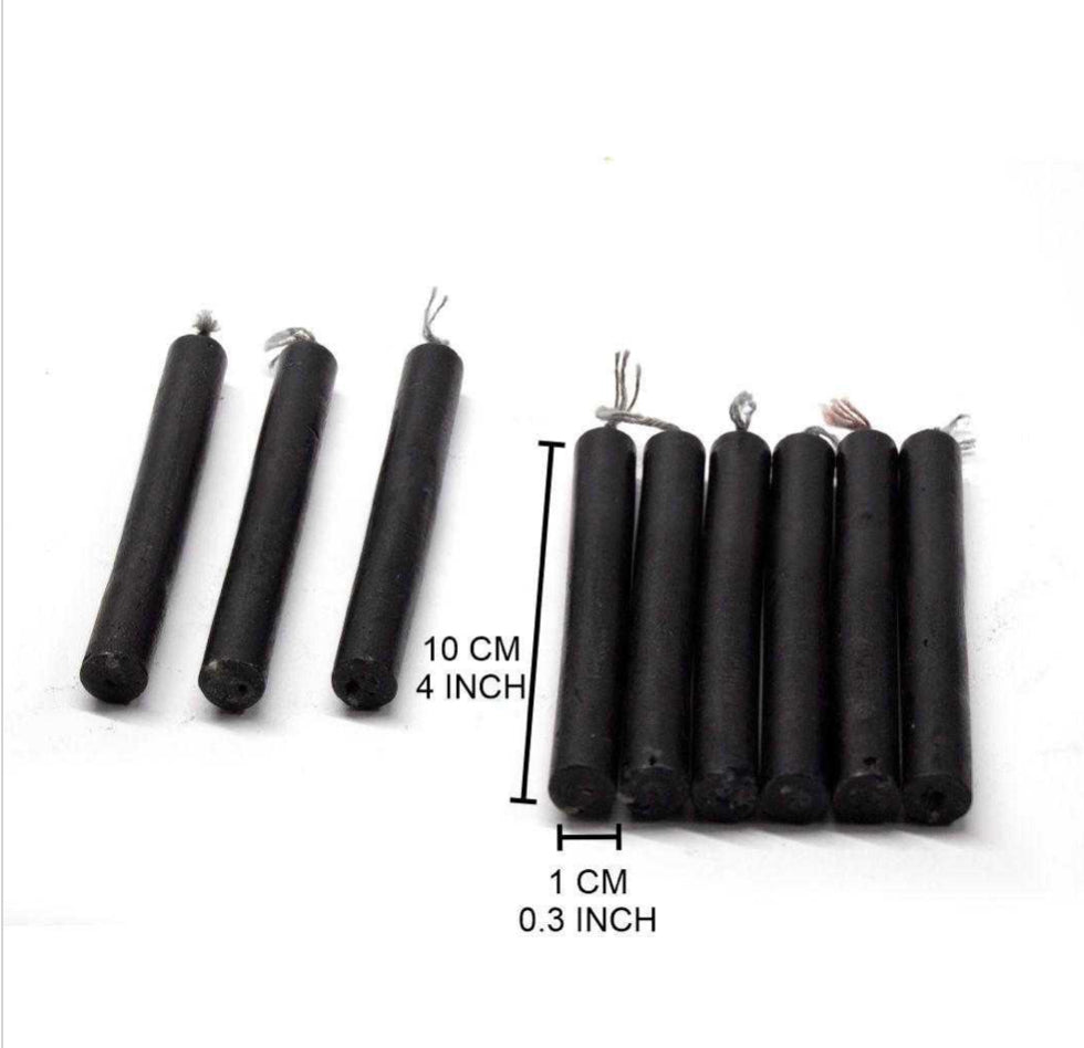 CHIME Set of 20 piece BROWN 4” ritual candles -MINI