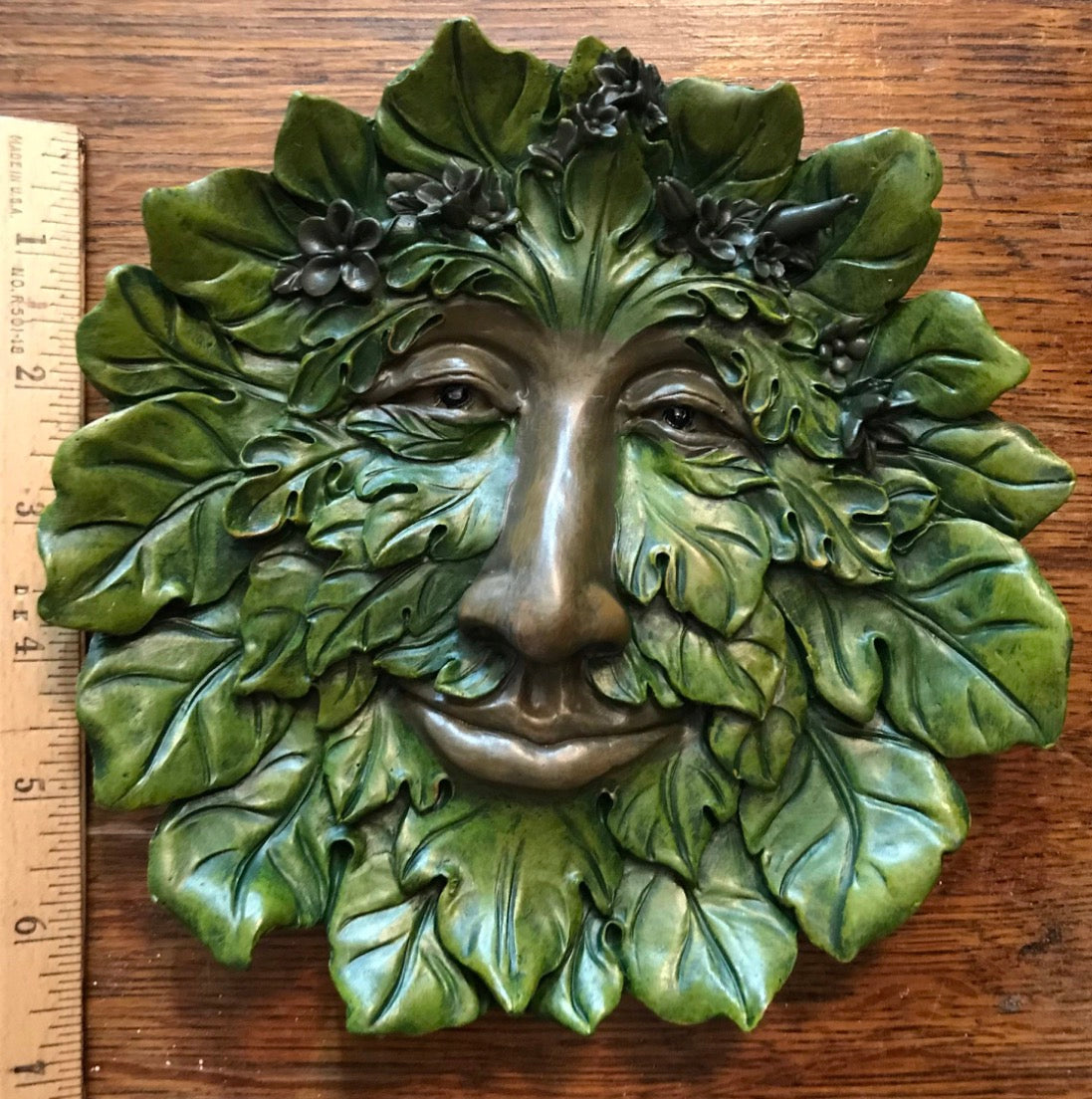 Greenman figure for your lawn decor fairy garden green man garden decoration