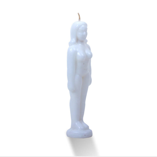 Ritual Candle - White Woman - approximately 7”