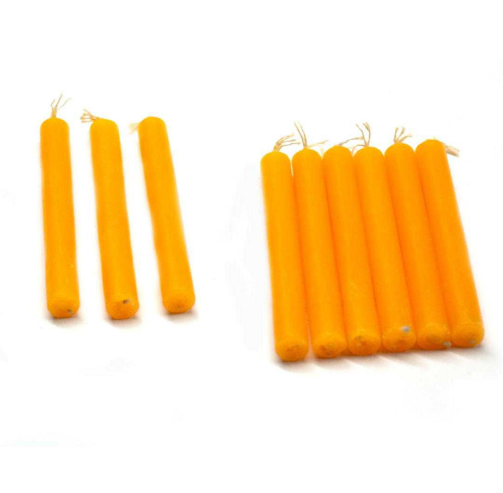 CHIME Set of 20 piece ORANGE 4” ritual candles -MINI
