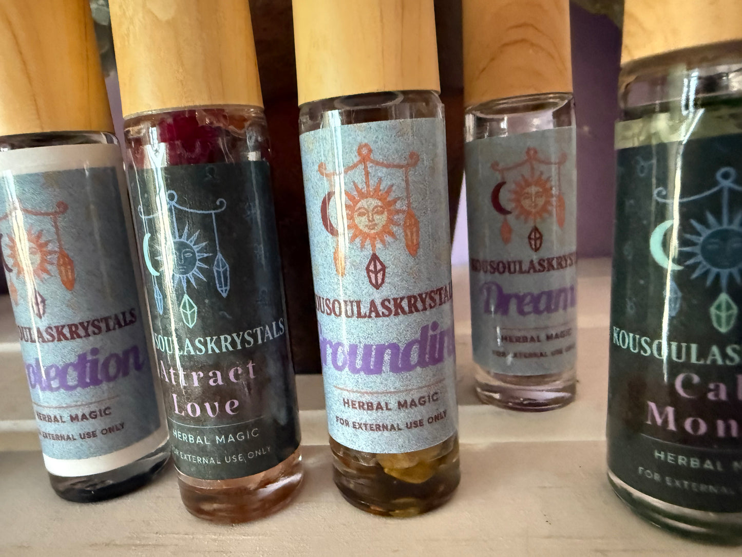 Magical Blend of Sacred Oils and Tiger’s Eye offer unshakable Grounding