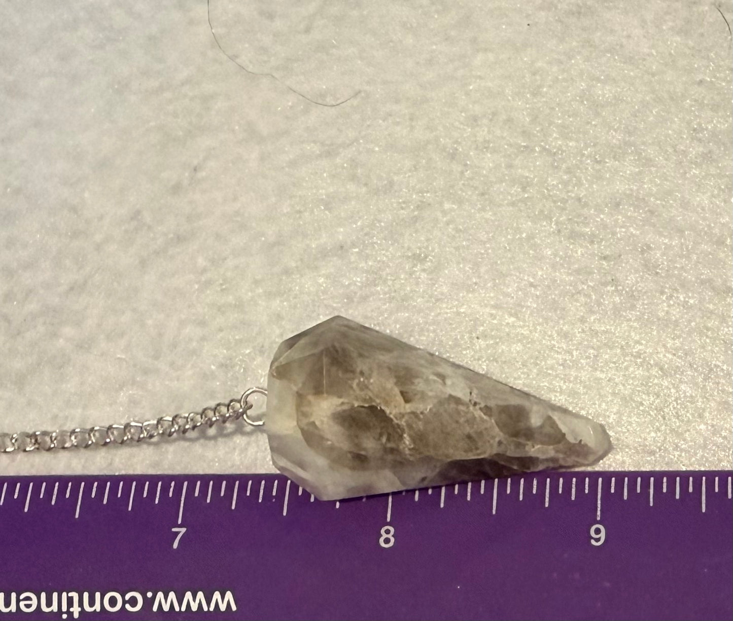 Beautiful Rainbow moonstone Pendulum for meditation, dowsing, Reiki etc