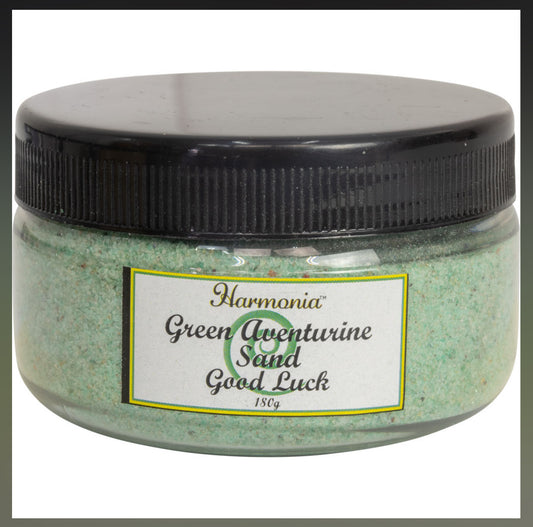 Gemstone Sand Jar 180 gr - Green Aventurine