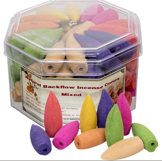Incense Back flow Incense assorted 70 cones