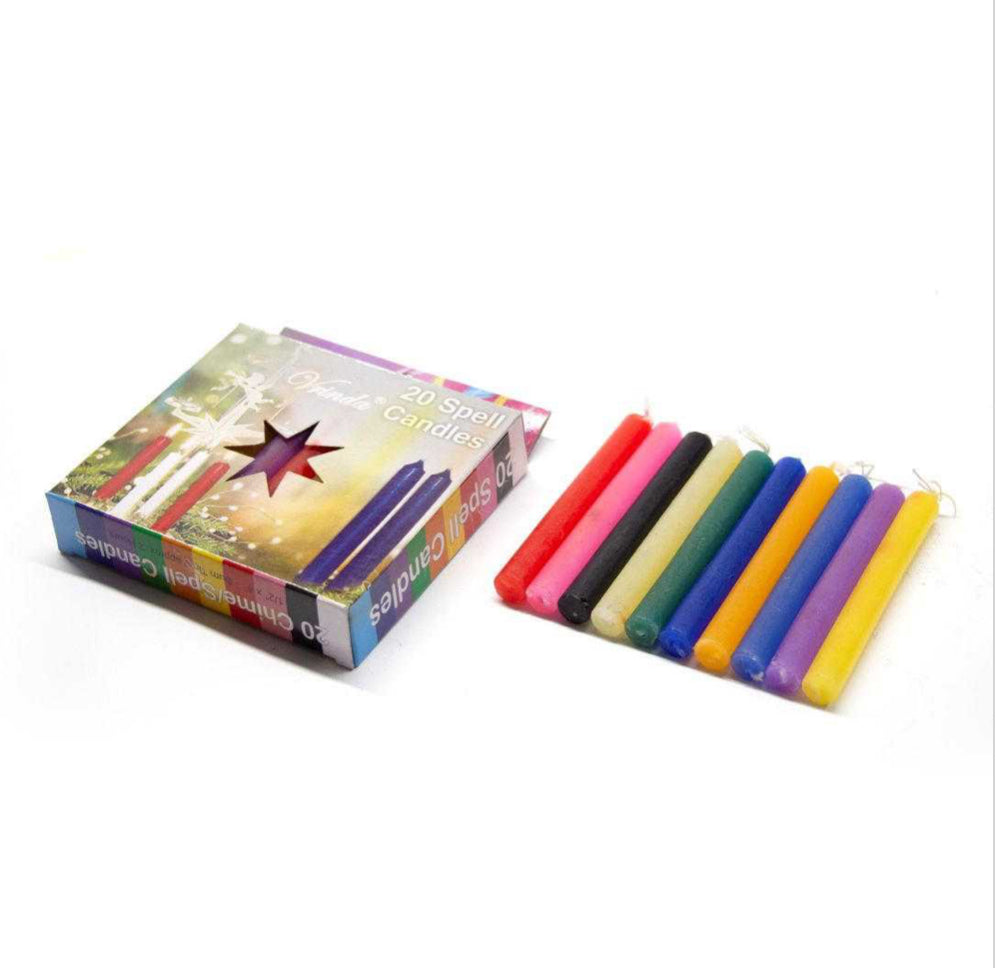 CHIME Set of 20 piece 4” ritual candles