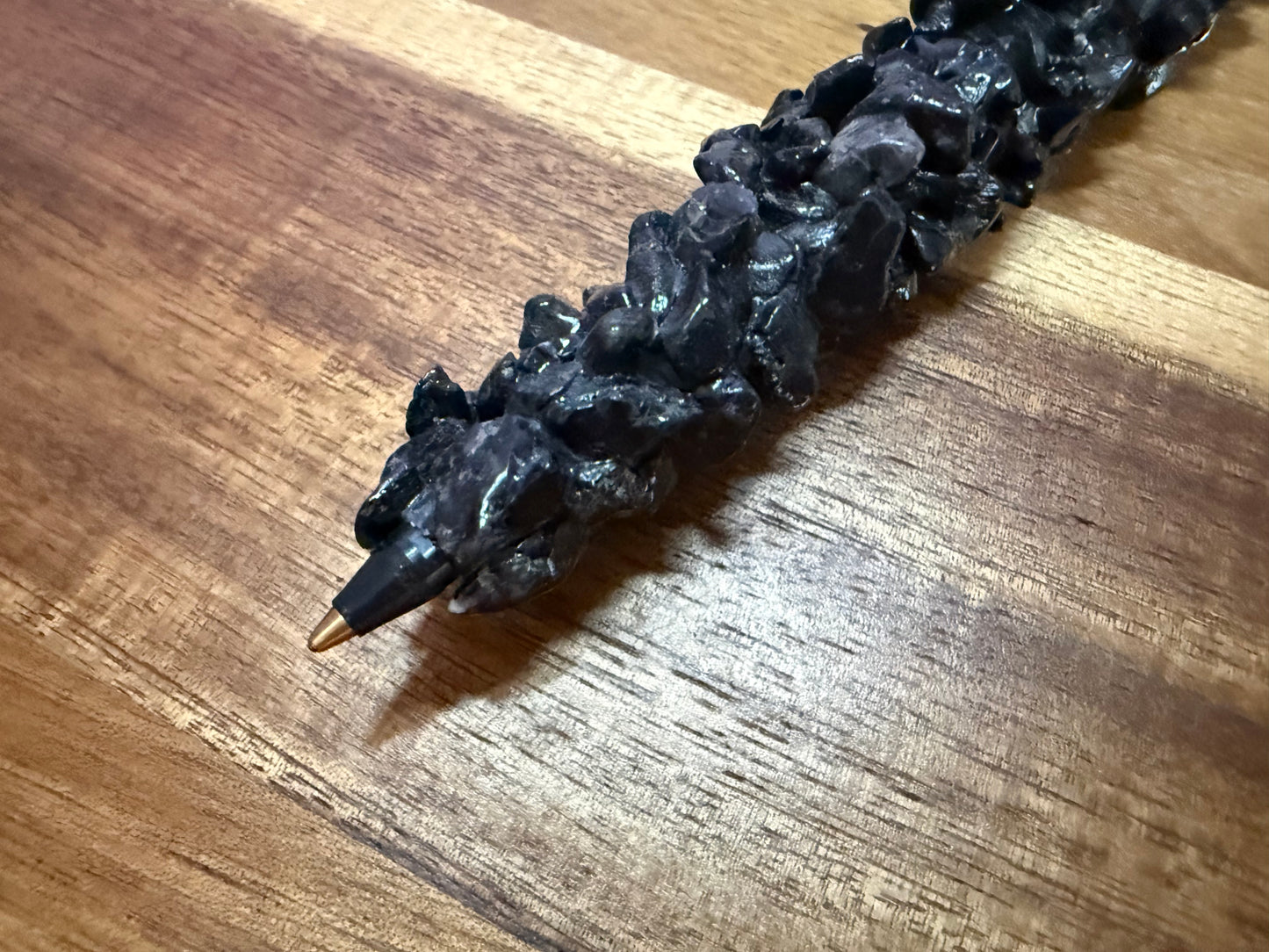 Black Tourmaline refillable pen! Perfect for writing Protection rituals.