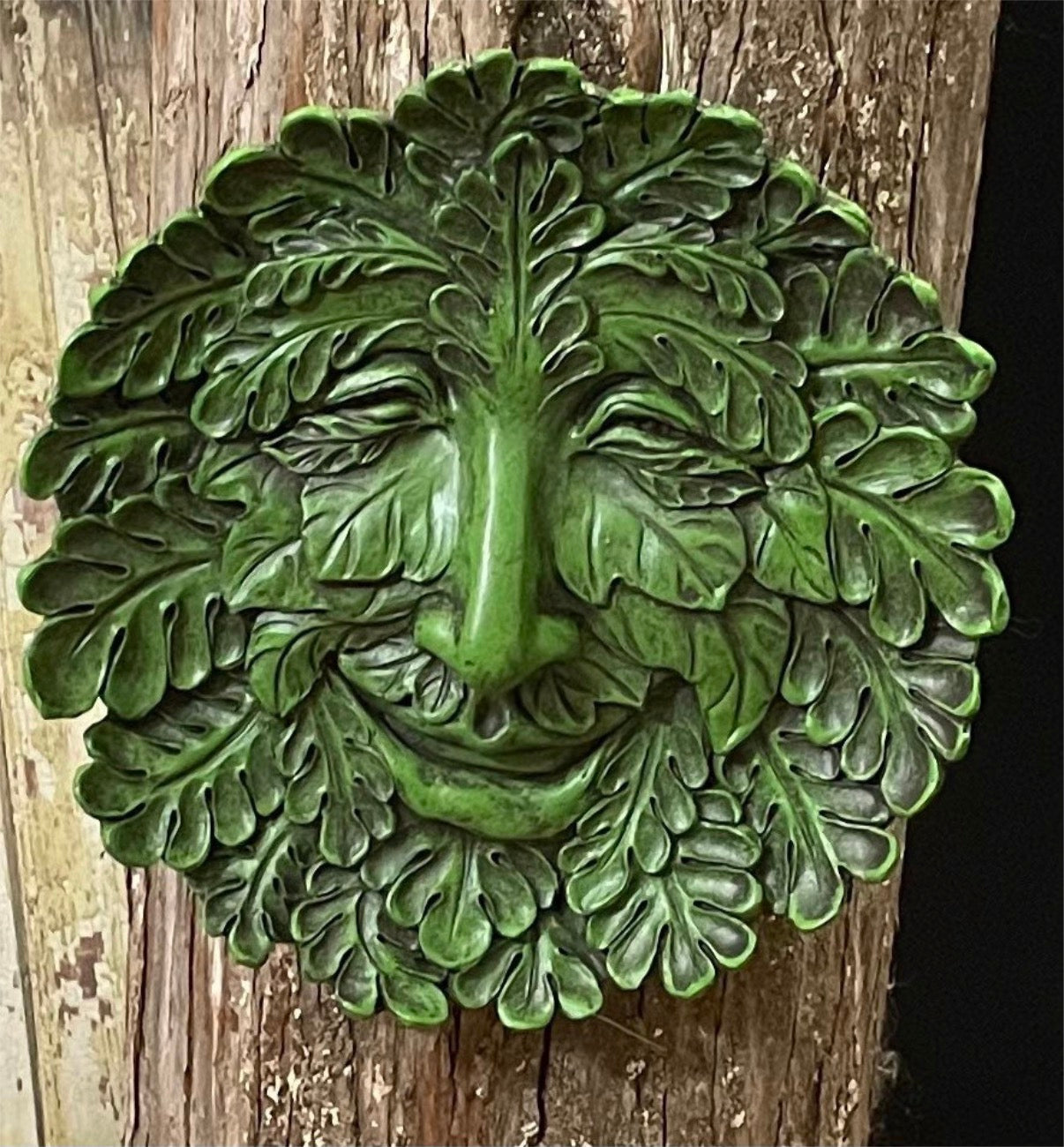 Greenman figure for your lawn decor fairy garden green man garden decoration
