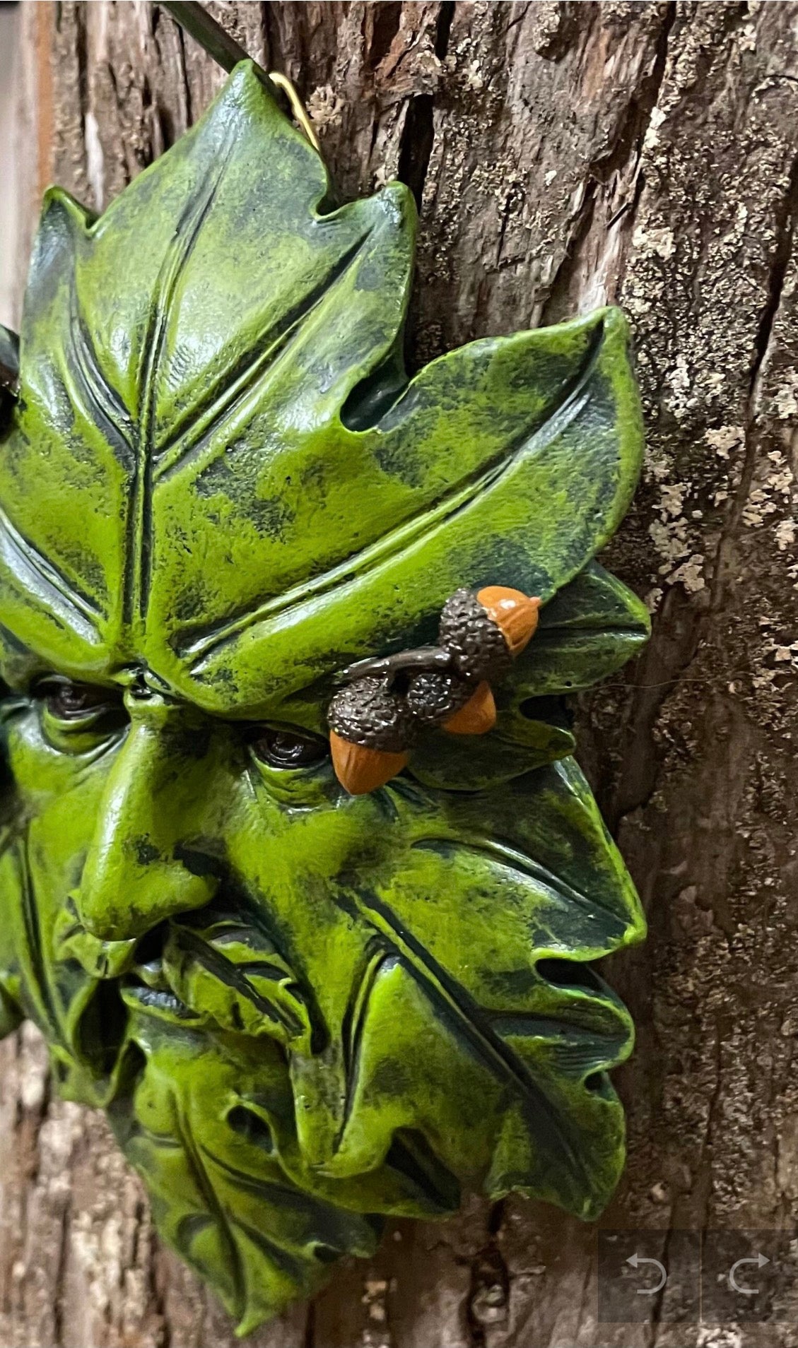 Primavera Green woman figure for your lawn decor fairy garden green woman garden decoration