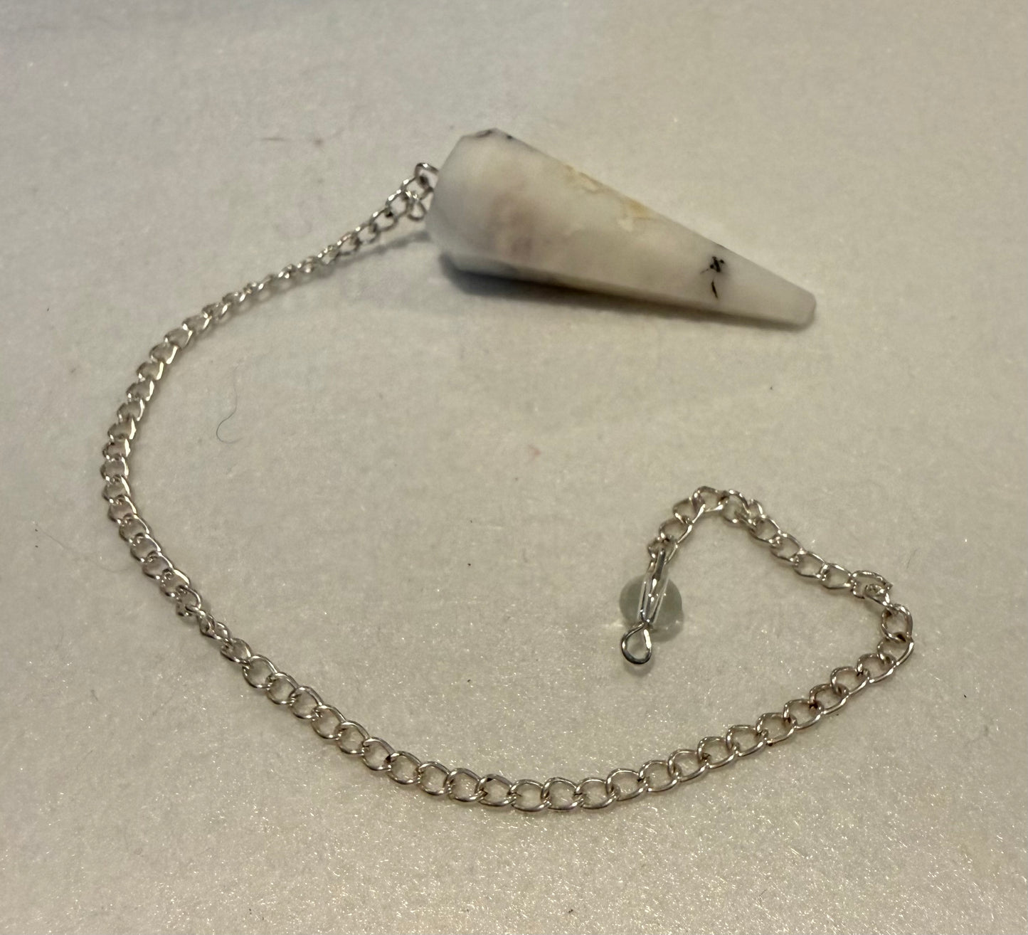 Rainbow moonstone Pendulum for meditation, dowsing, Reiki etc