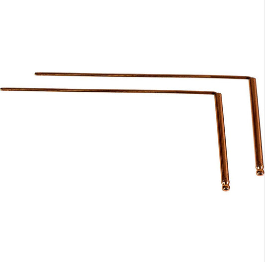 (Set Of 2) 9 1/4" X 4 1/2" Copper Dowsing Rod