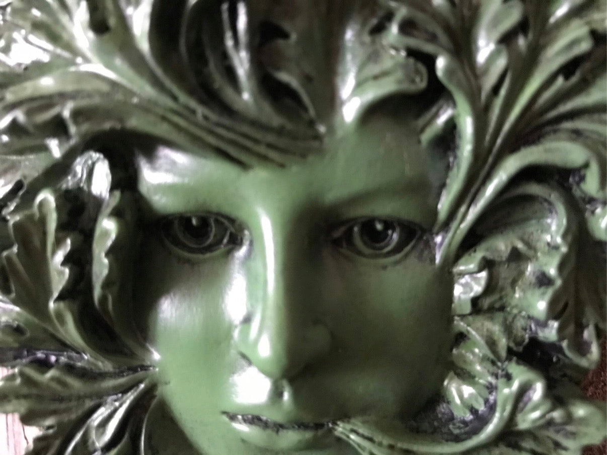 Primavera Green woman figure for your lawn decor fairy garden green woman garden decoration