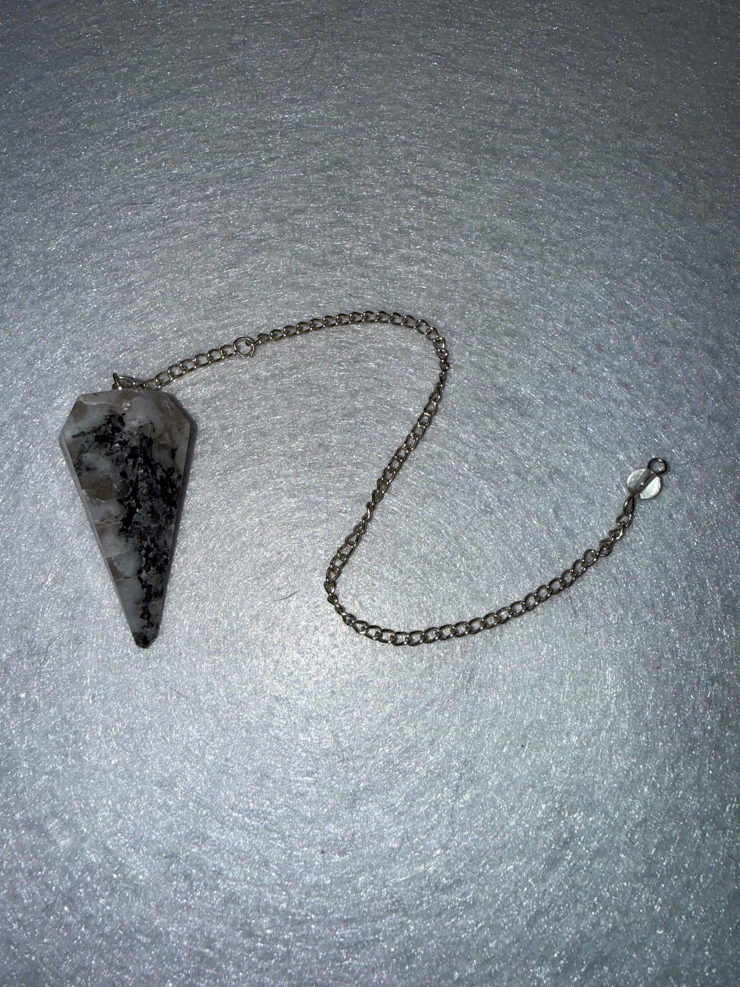 WOW! Rainbow moonstone Pendulum for meditation, dowsing, Reiki etc